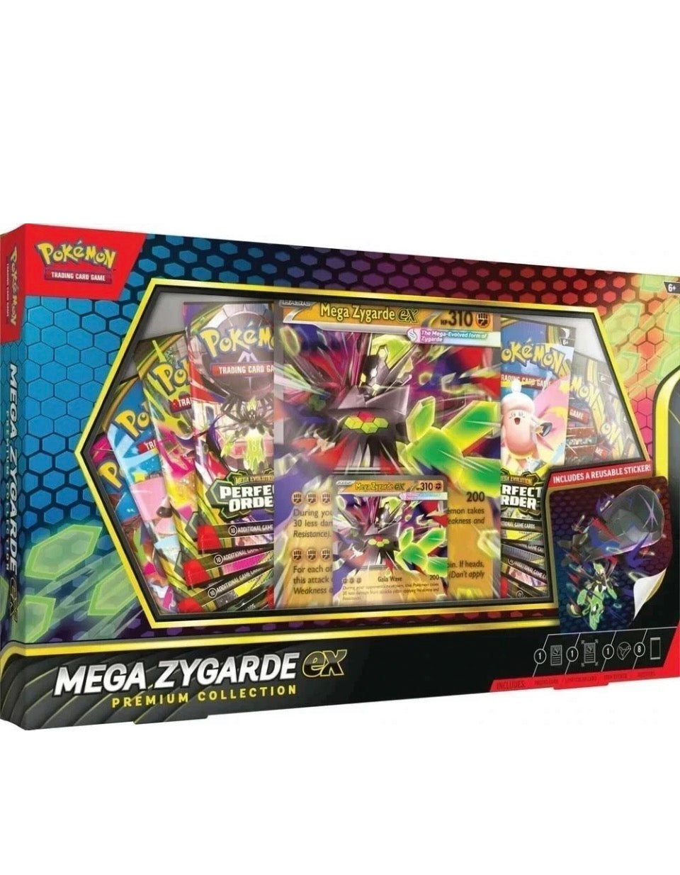 zygarde pokemon card Zygarde-GX holofoil pattern or surface detail) Zygarde - SM - Burning