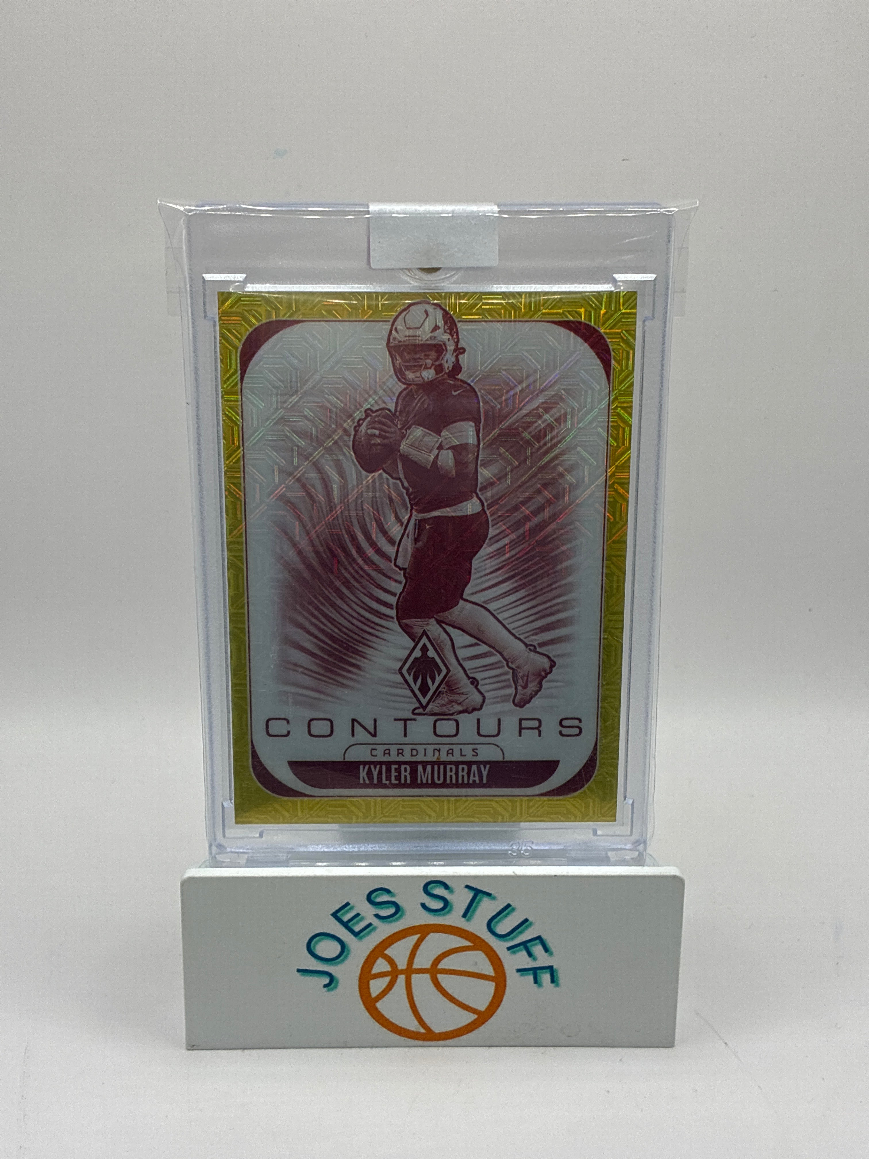 2025 Panini Phoenix Contours Kyler Murray Yellow Mojo 41/49