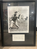 Pete Gray Autographed Cut and Framed Photo JSA Certified