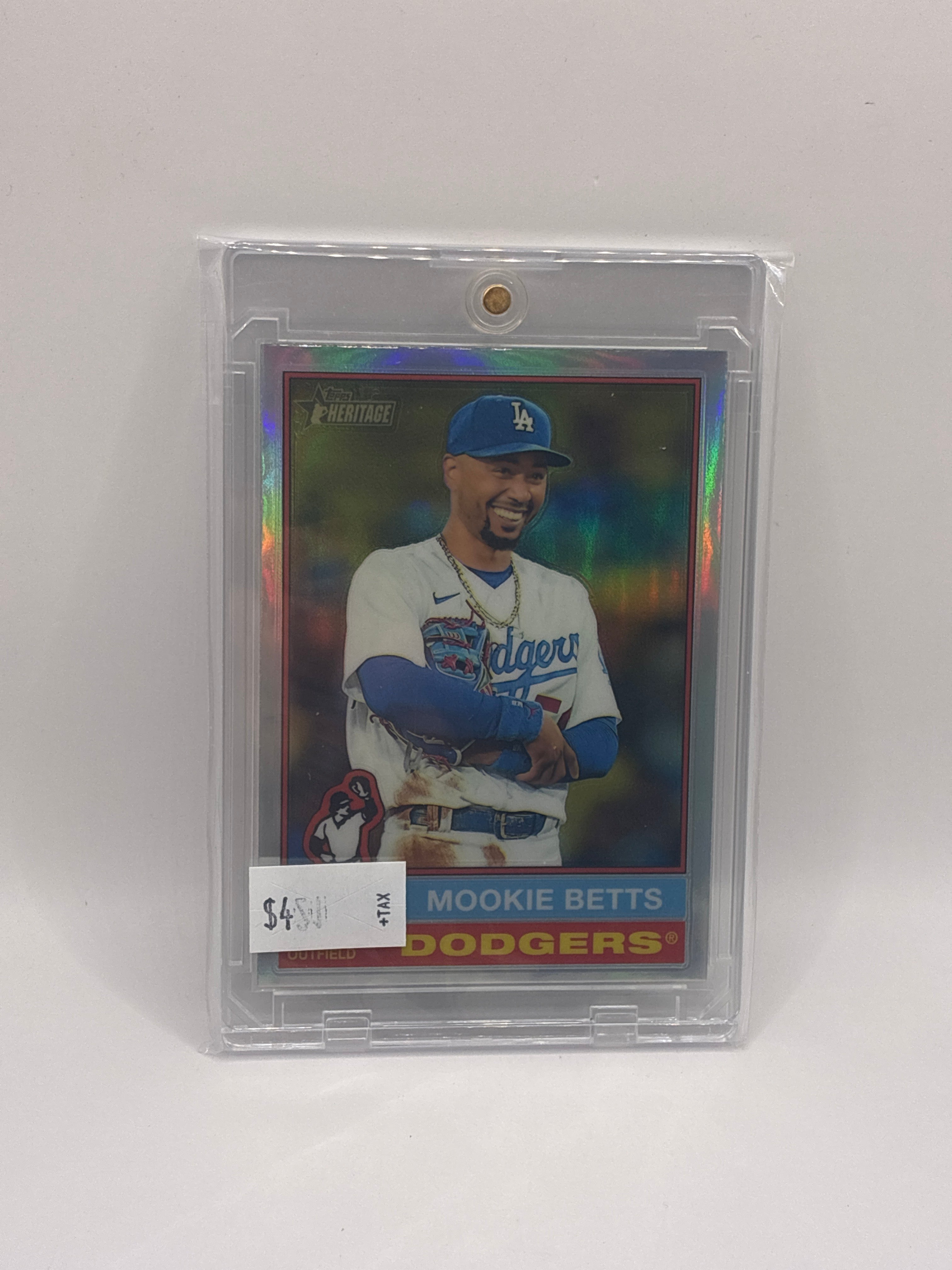 2024 Topps Heritage Mookie Betts Refractor