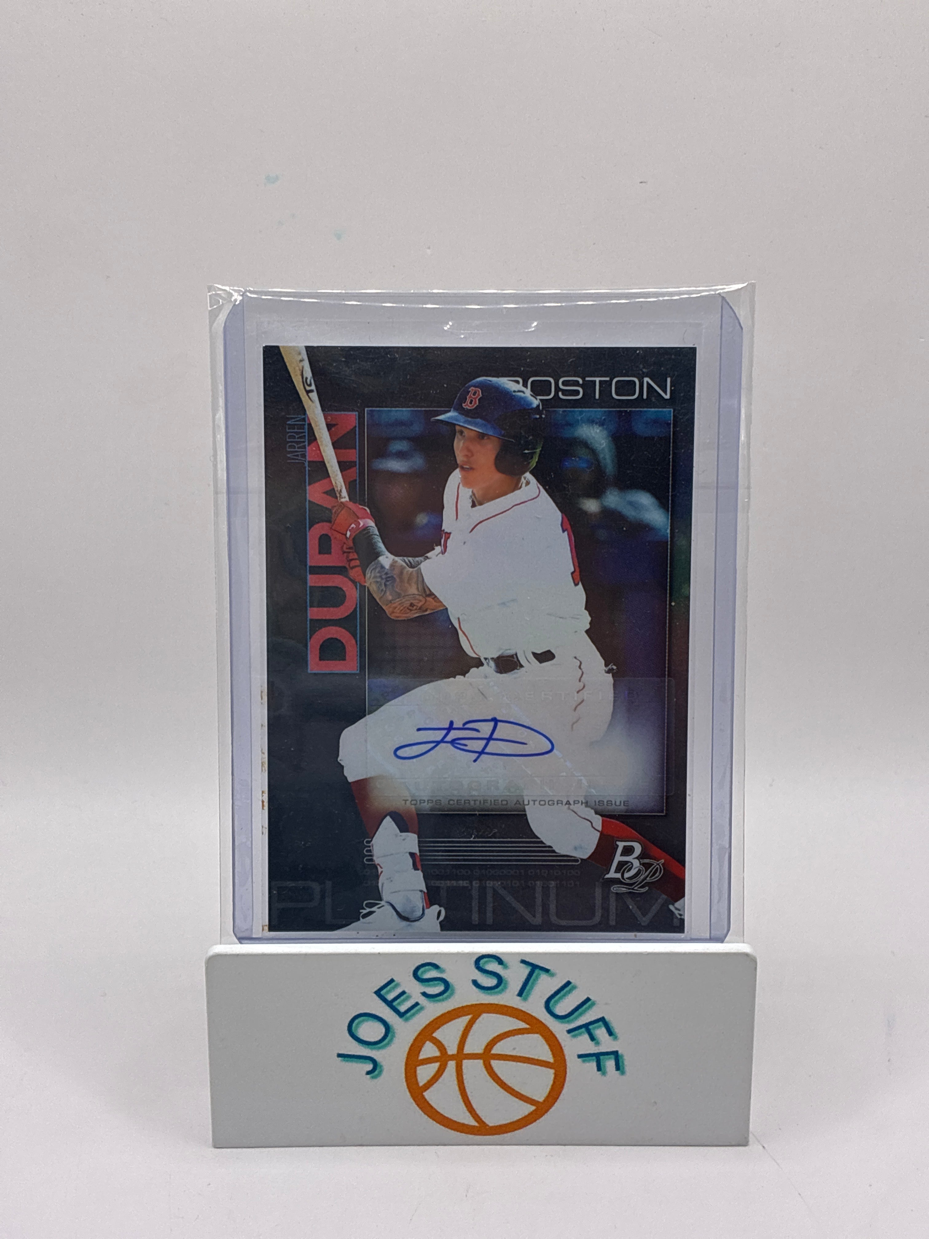 2020 Bowman Platinum Walmart Top Prospects Jarren Duran #TOP-98 Autographs