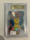 2024-25 Panini Prizm Kaleidoscope Prizm Silver #17 Bronny James Jr. BGS 9.5