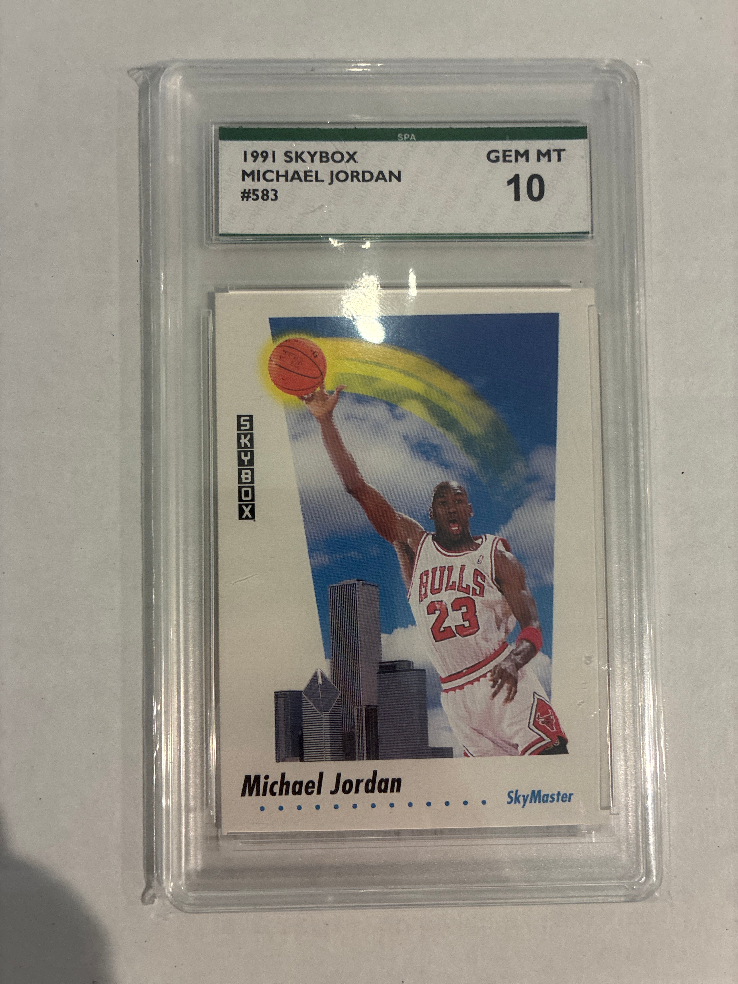 1991-92 Skybox Michael Jordan #583 SP 10