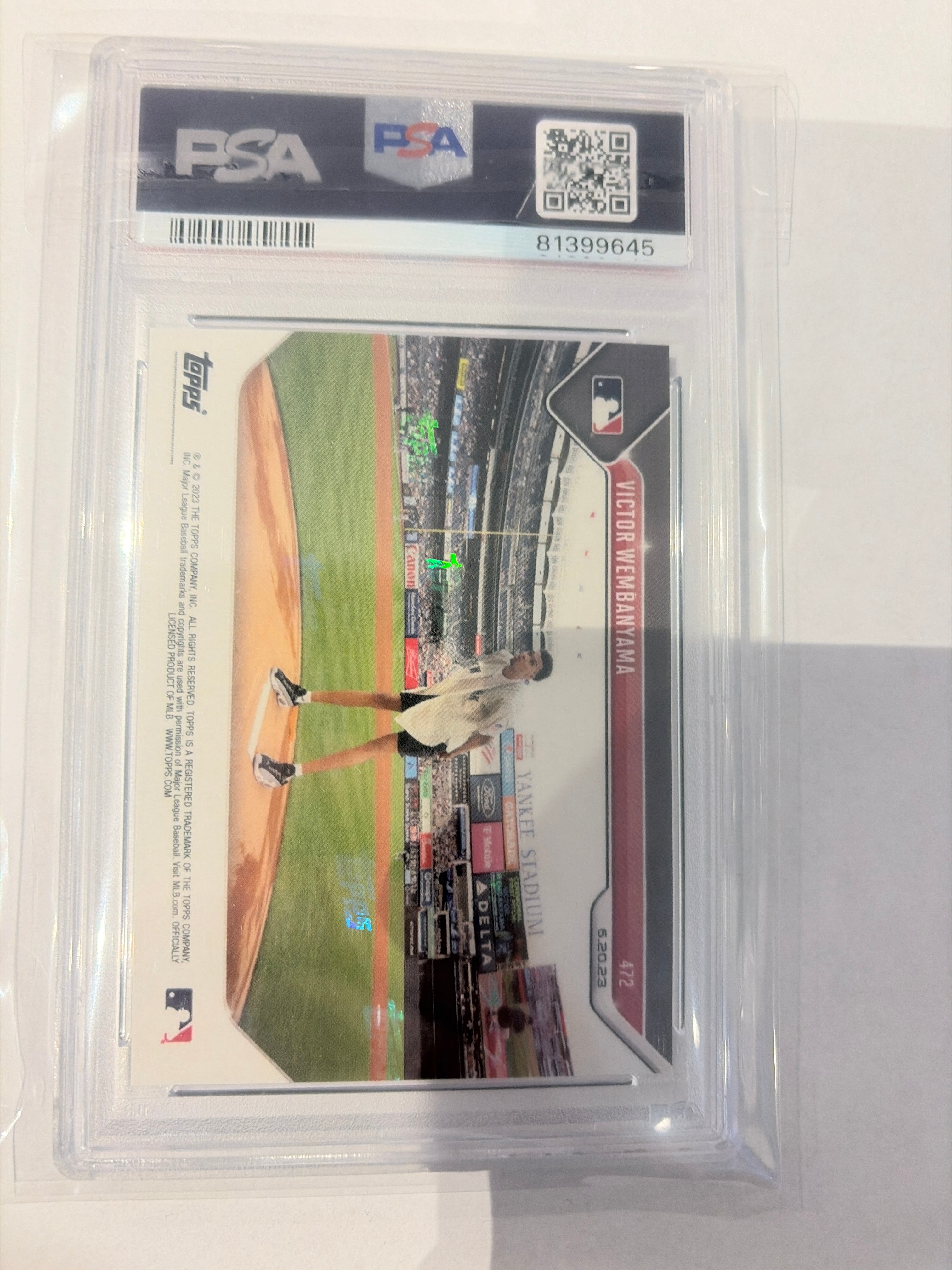 2023 topps now Victor Wembanyama