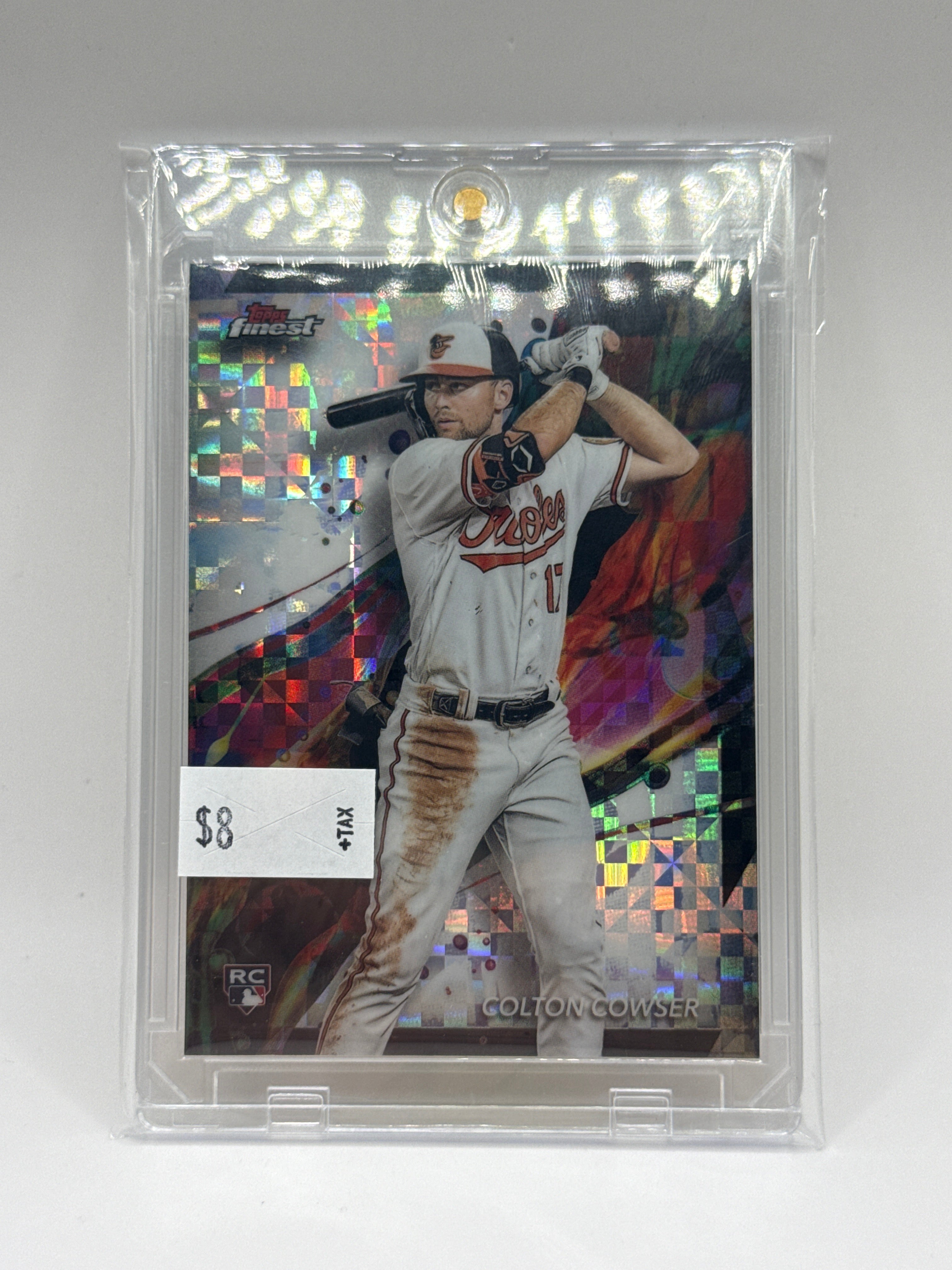 2024 Topps Finest Colton Cowser Rookie X-fractor