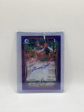 2026 Bowman Chrome Owen Carey 1st Bowman Auto Purple 206/250