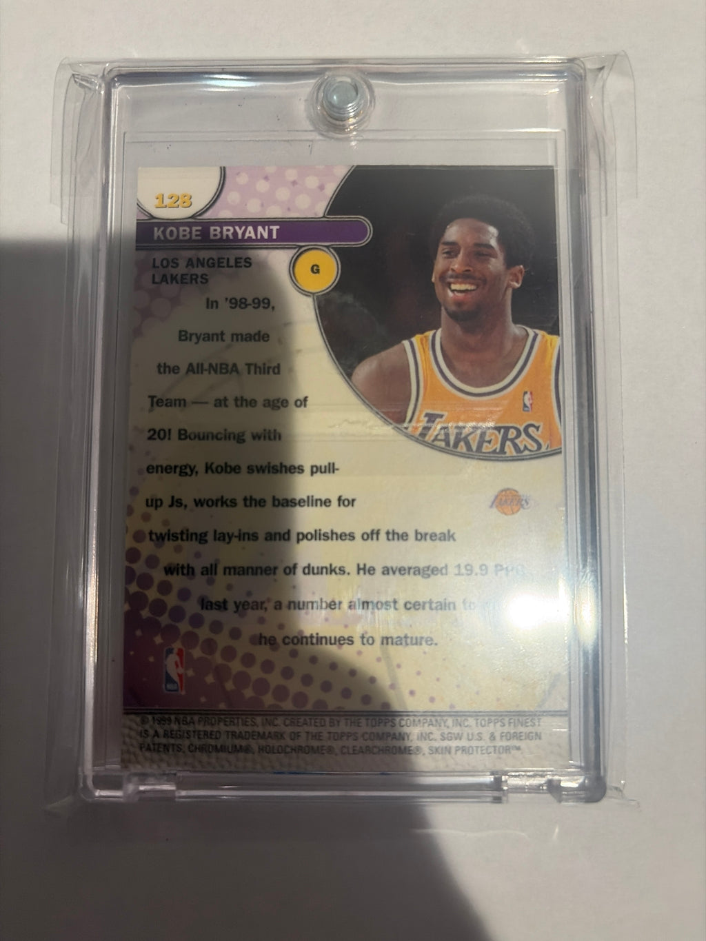 1999 Topps Finest Kobe Bryant Sensations