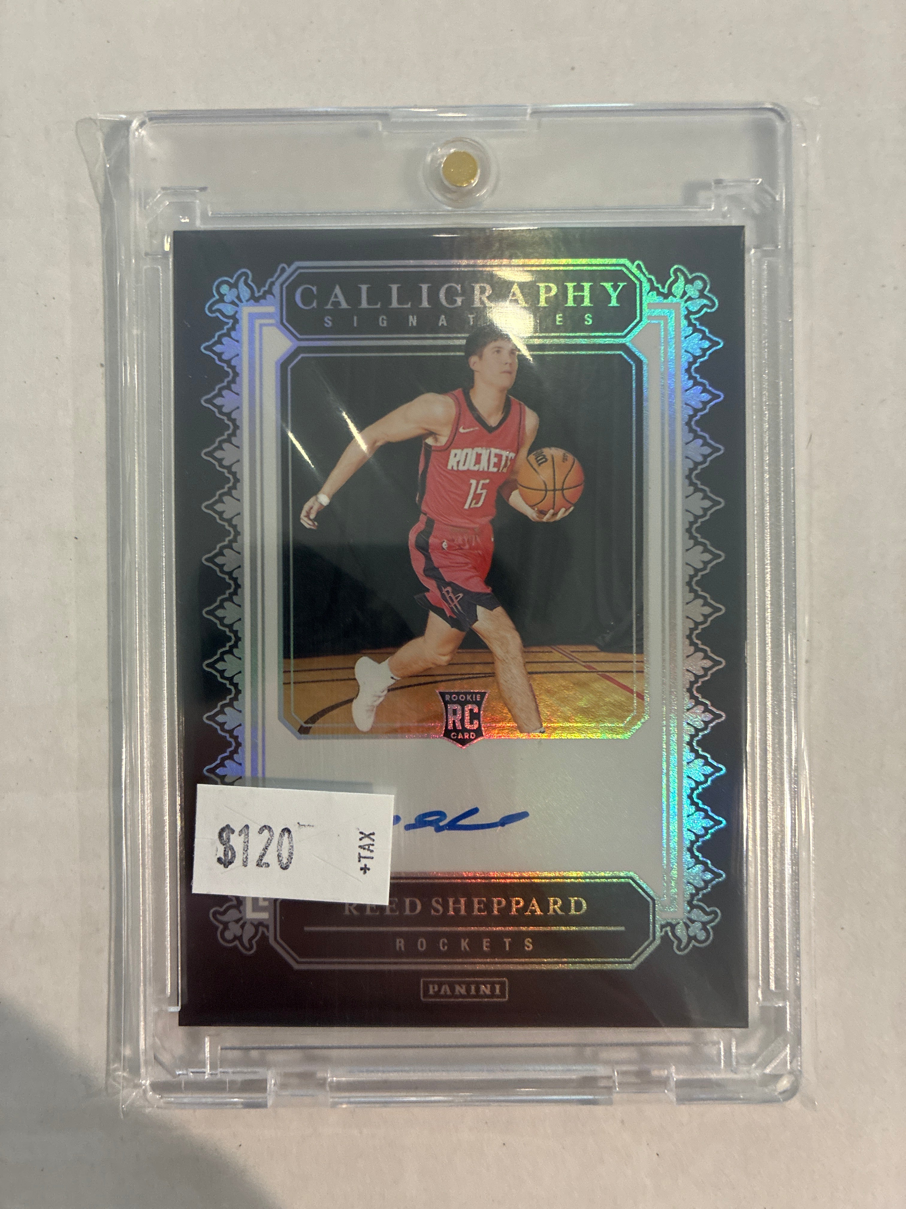 2024 Panini Reed Sheppard Calligraphy Signatures