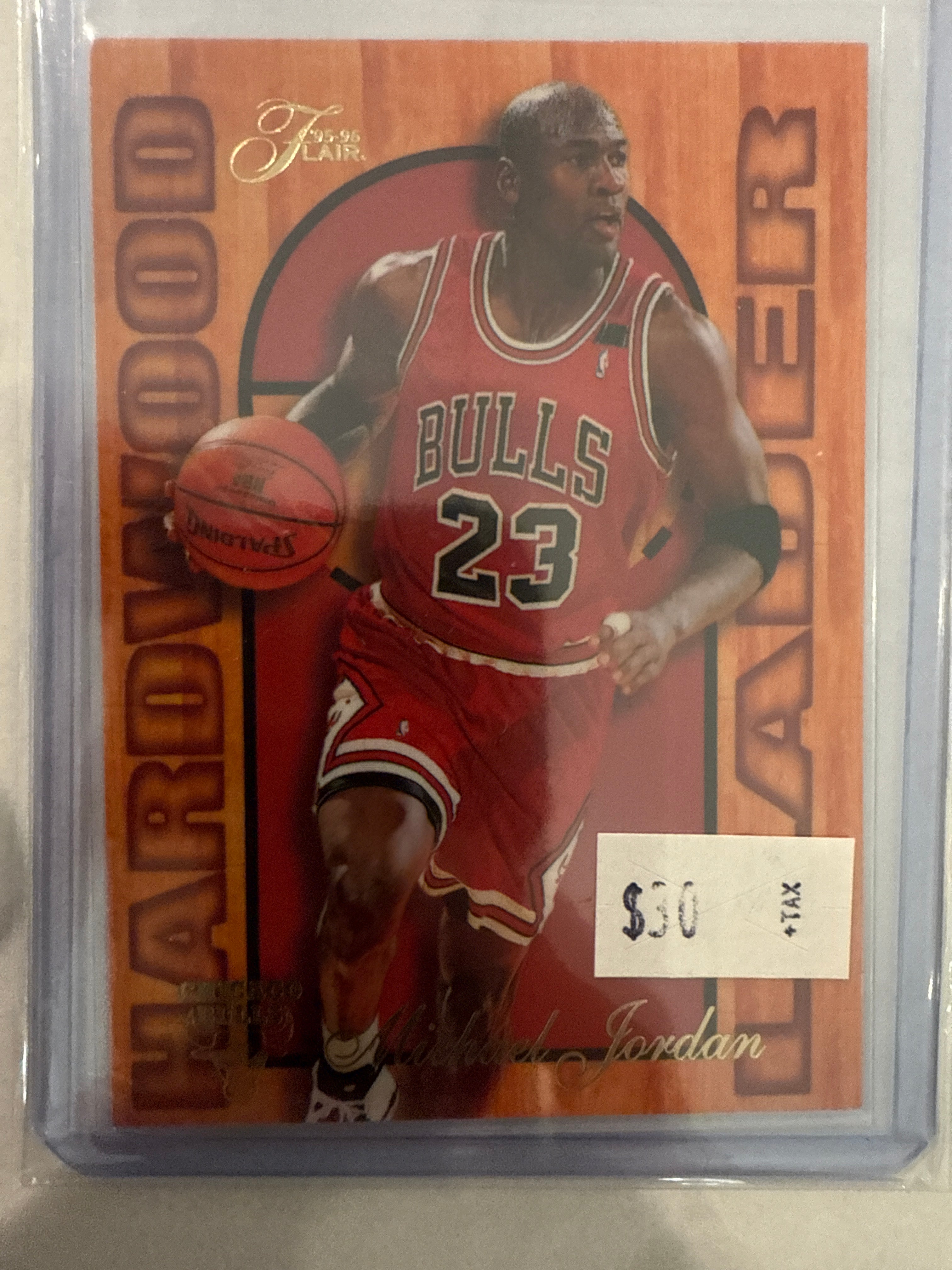 1995 fleer Michael Jordan hardwood leader ￼