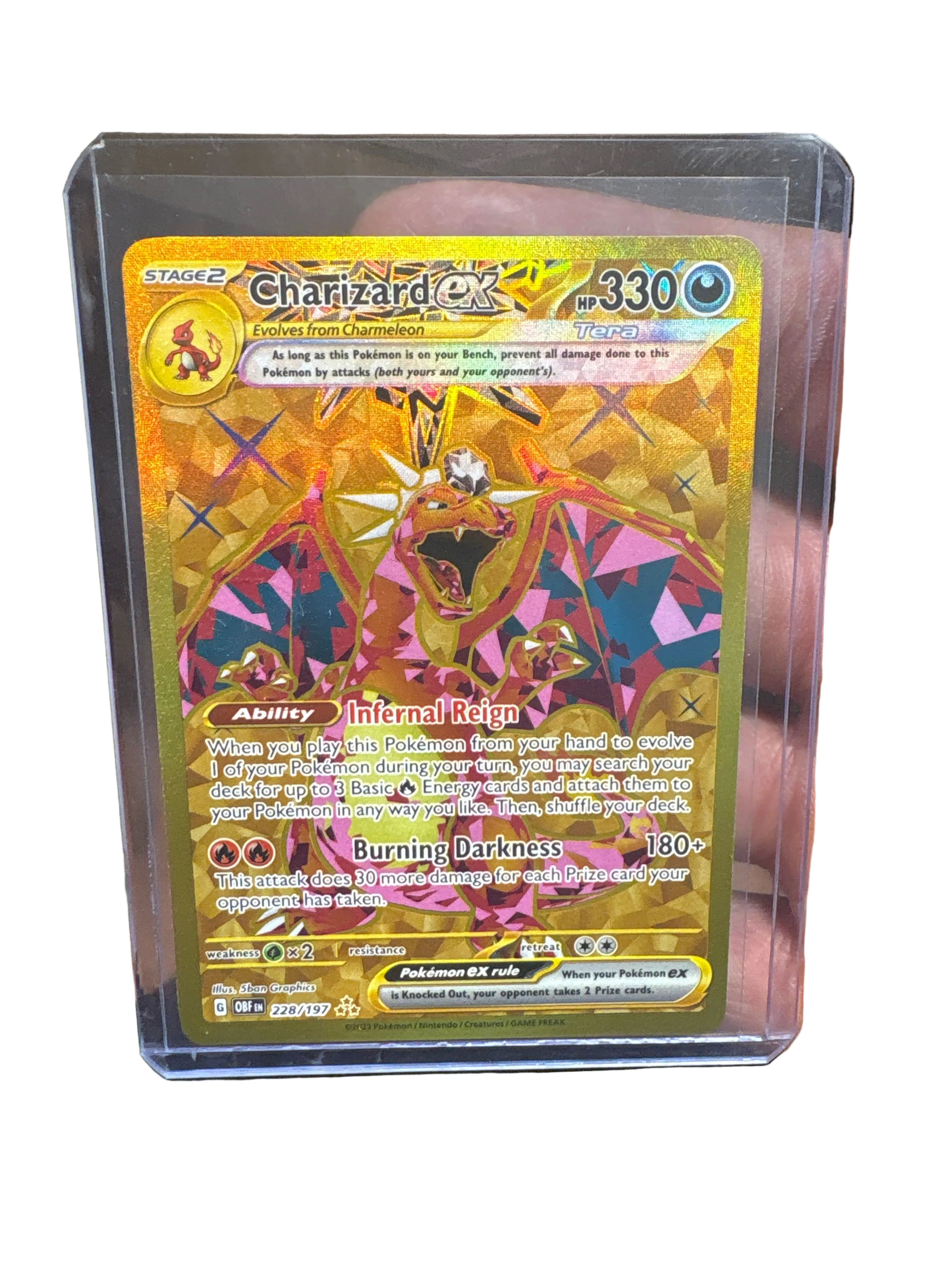 Pokemon - Charizard ex 228/197