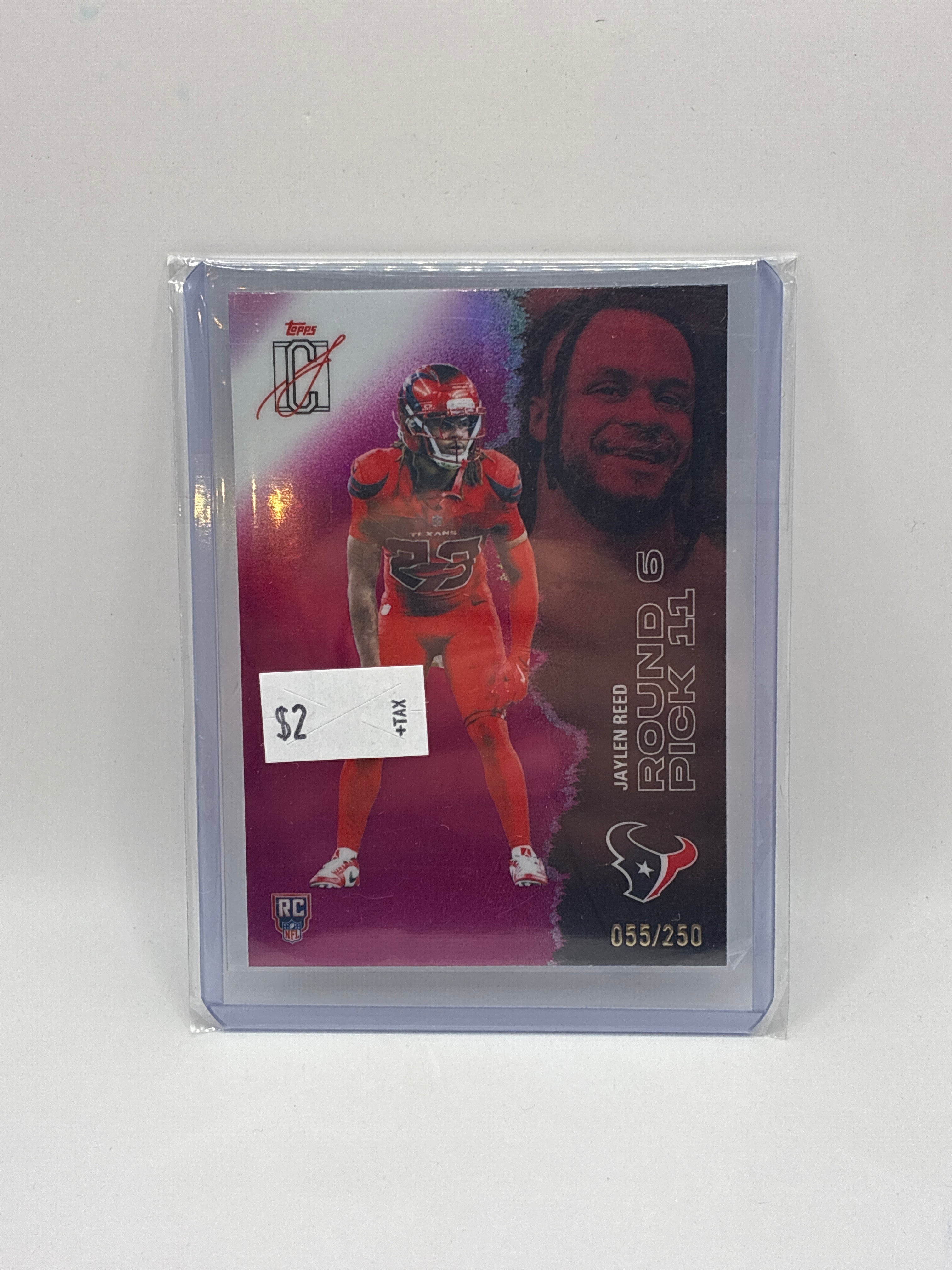 2024 Topps Signature Class Jaylen Reed 055/250