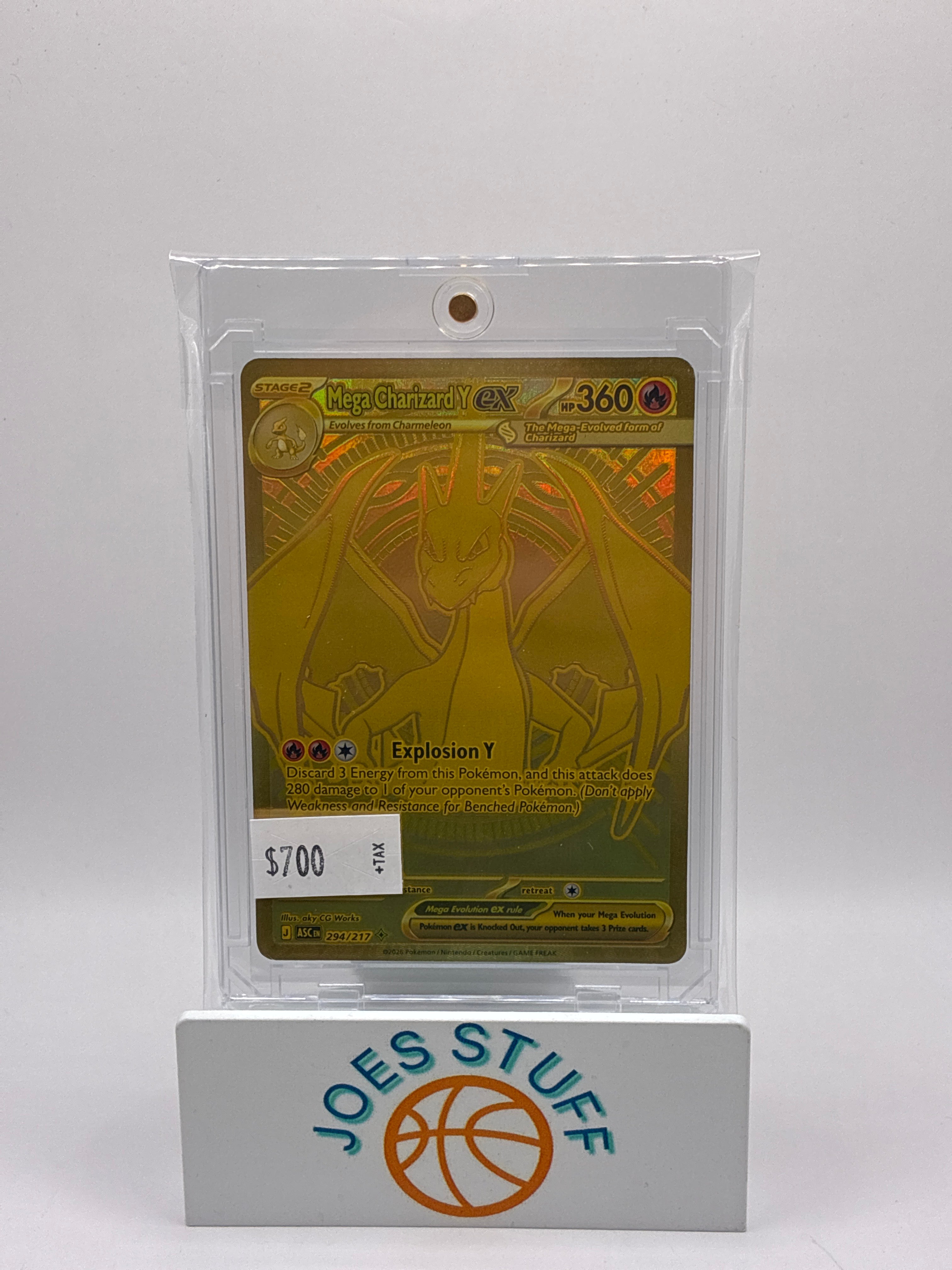 Mega Charizard Y ex 294/217 Me: Ascended Heroes Holo