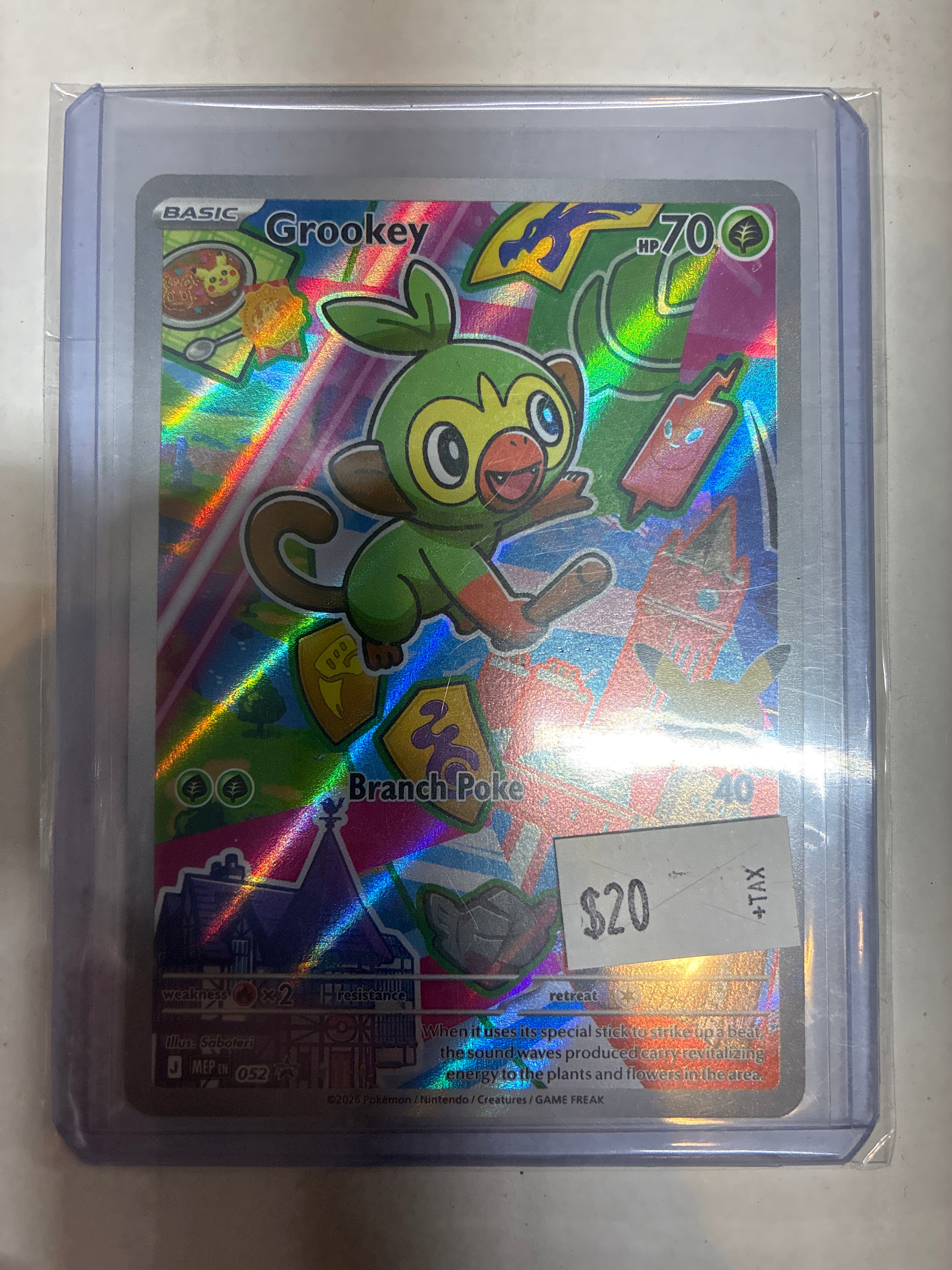 Pokemon Grookey 052 (Promo)