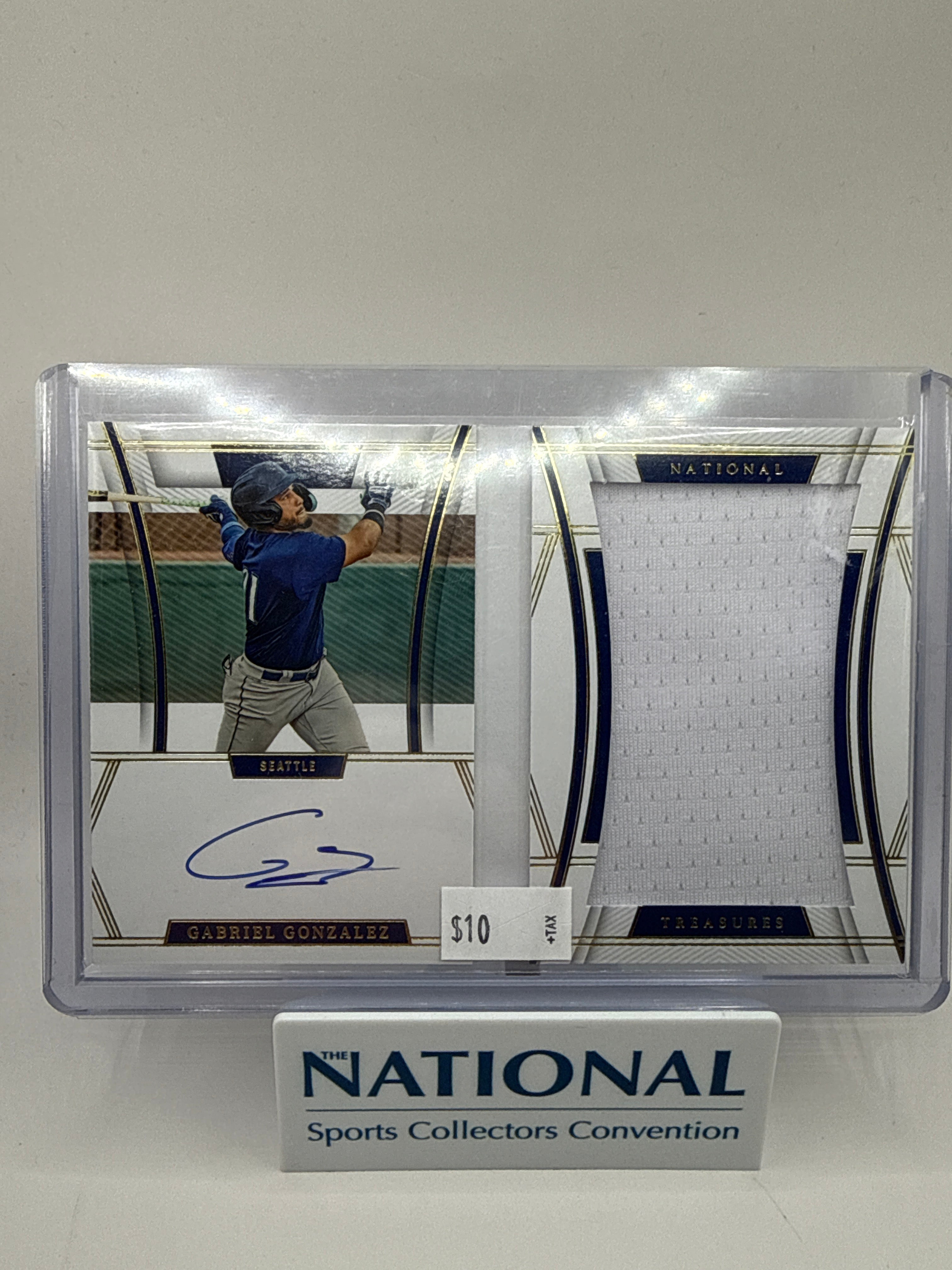 2024 National Treasures Gabriel Gonzalez Patch Auto Booklet 27/99