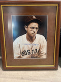 Dom DiMaggio Signed and Framed Photo JSA Certified