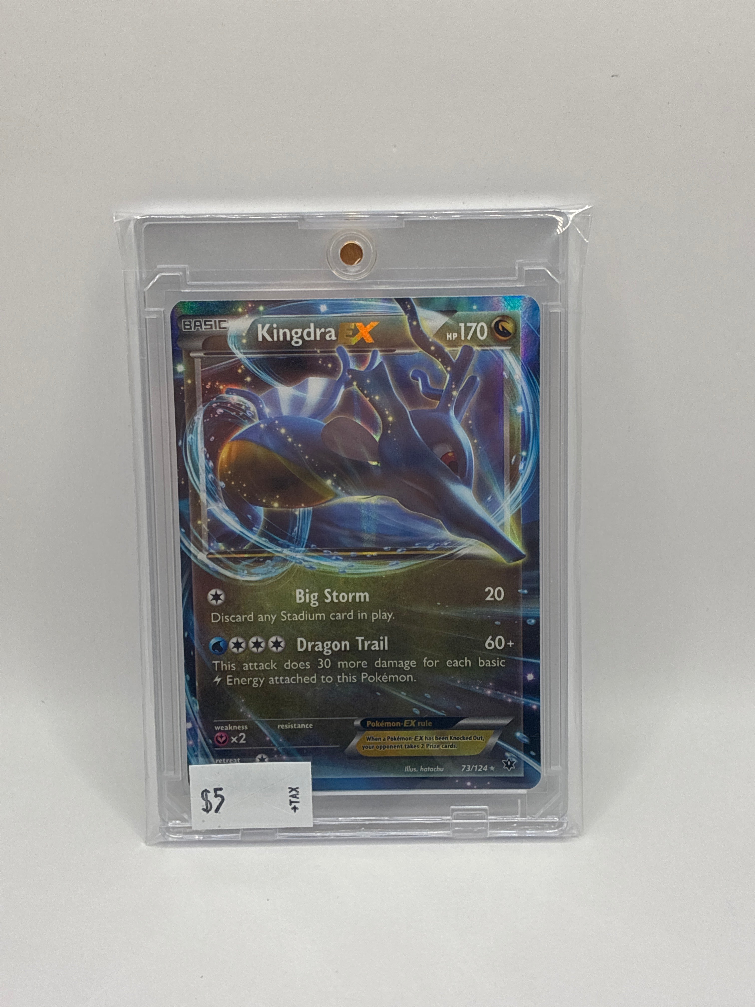 Kingdra EX 73/124 Fates Collide Holo