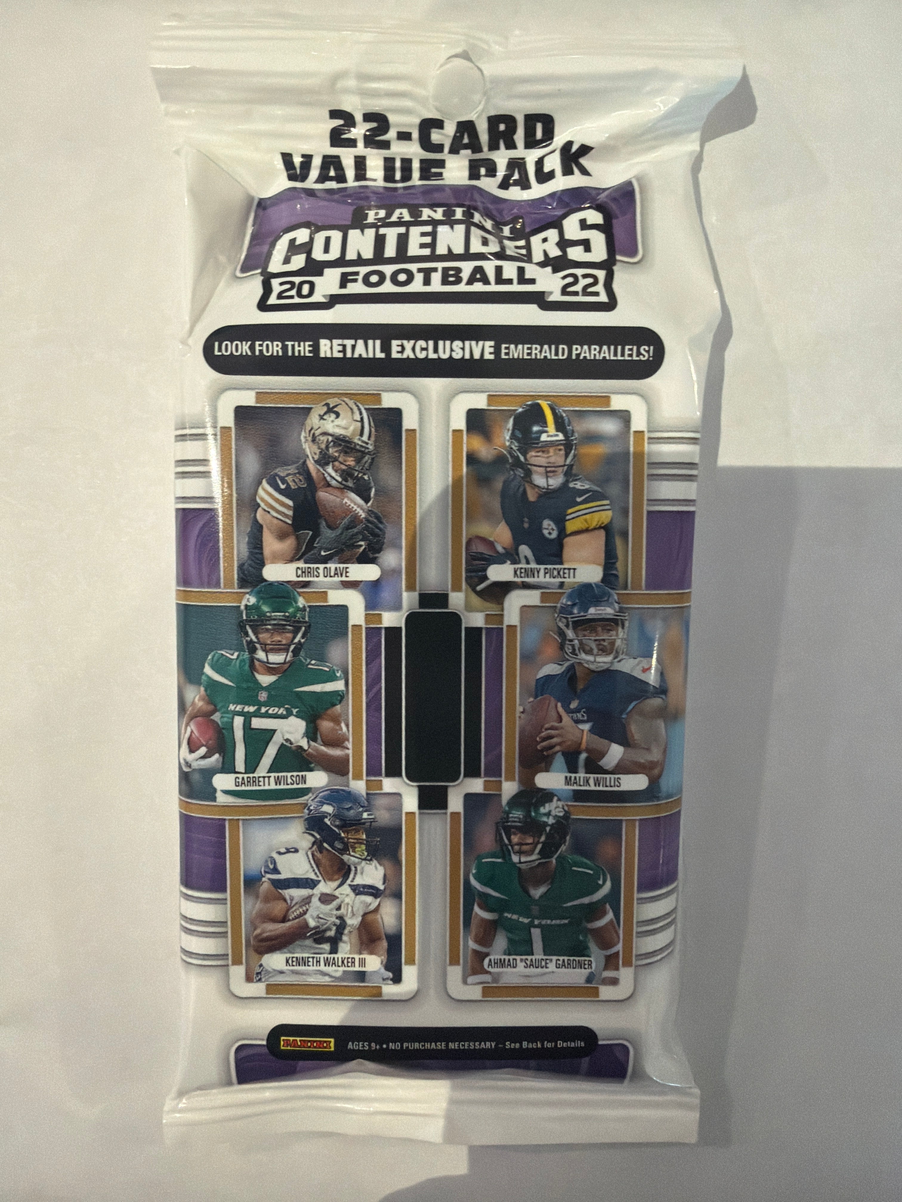 2022 22 card value pack panini contenders