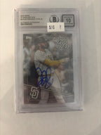2022 Topps greatest hits Fernando tatis Jr auto becket 10