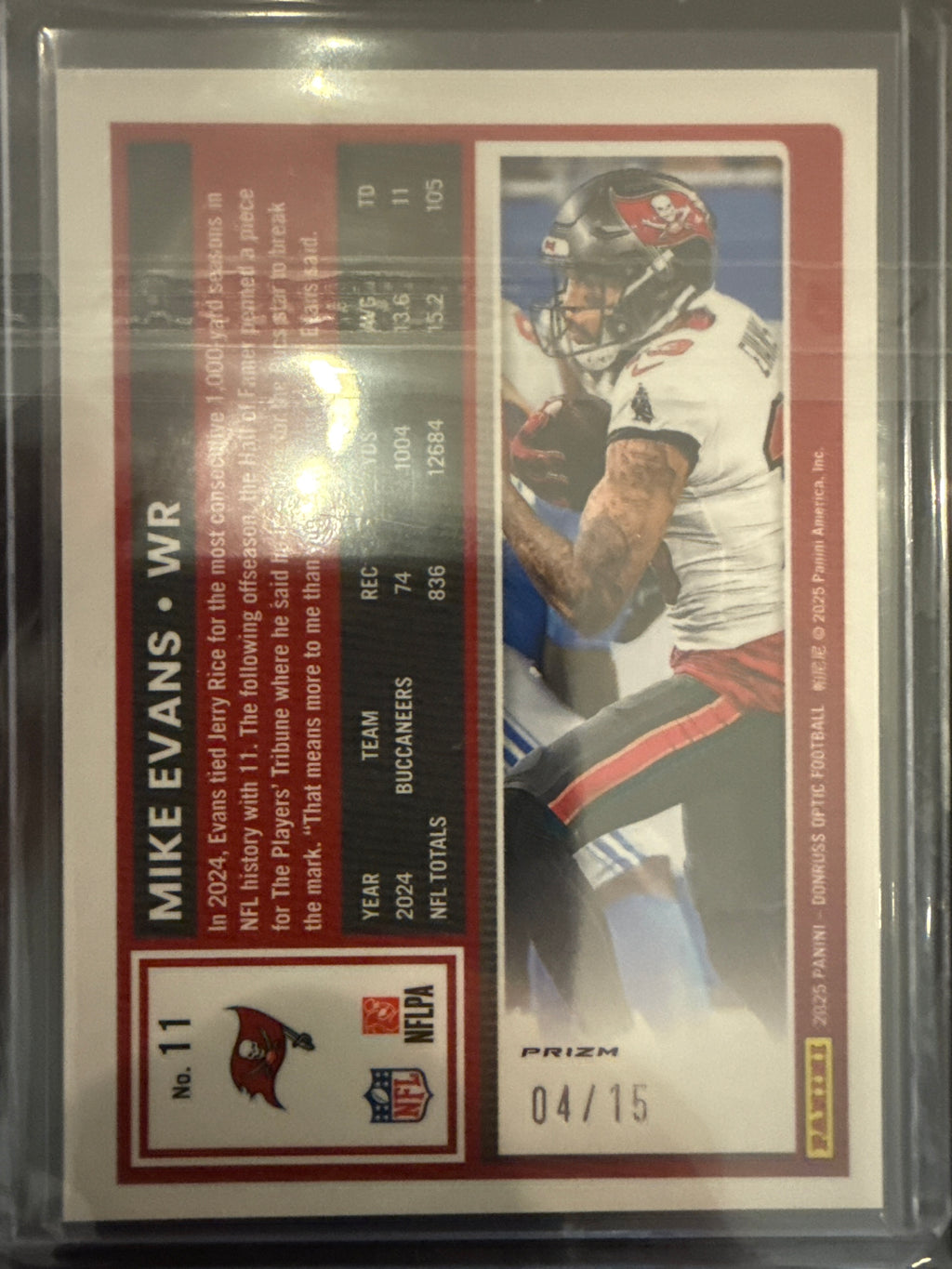 2025 Optic Mike Evan’s  4/15