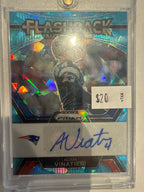 2023 Prizm Adam Vinatieri Auto Blue Ice