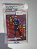 2024 Donruss elite Drake Maye Aspirations Shimmer 601/875