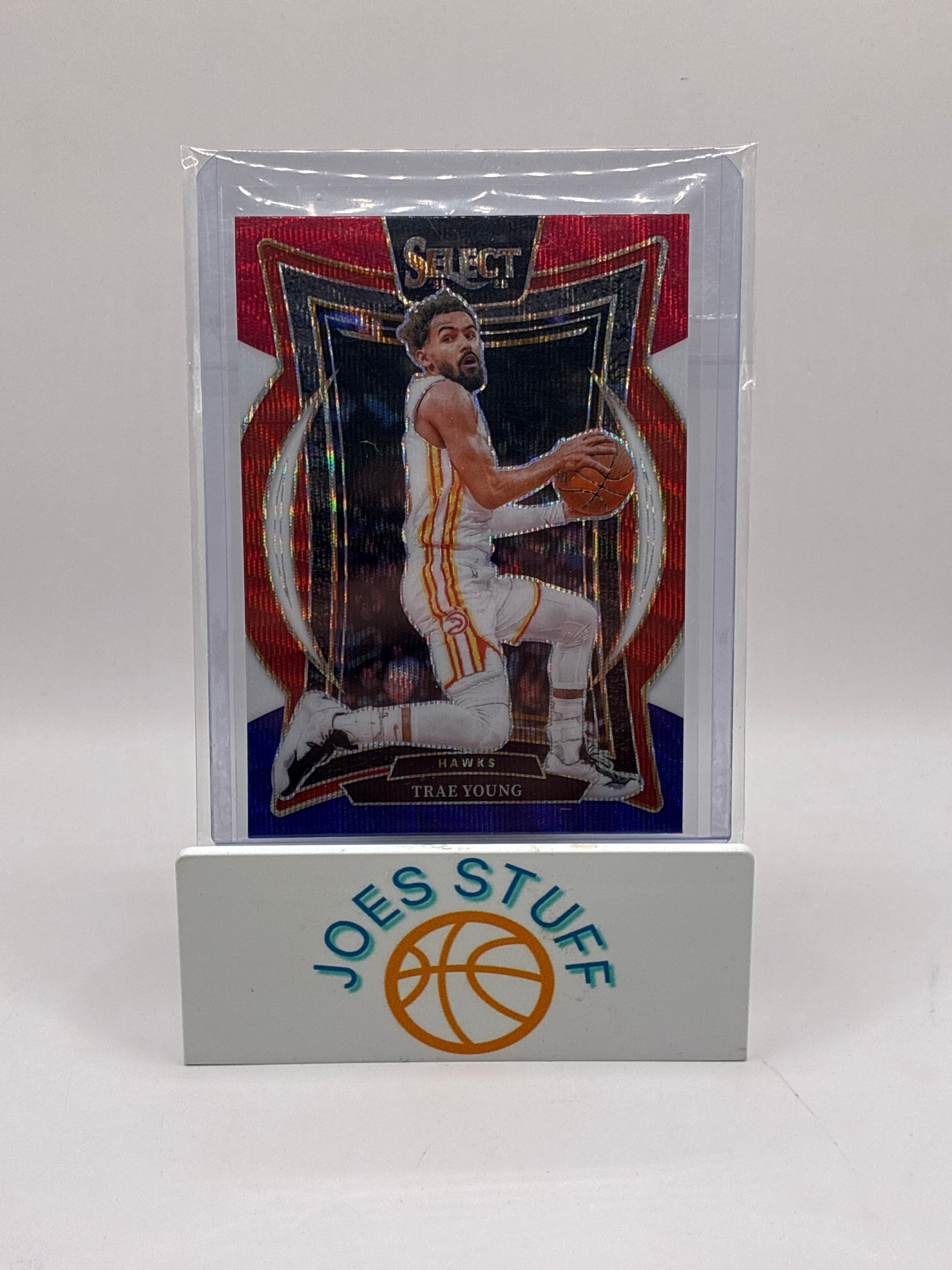 2025 Panini Select Trae Young Concourse Tri Color Prizm