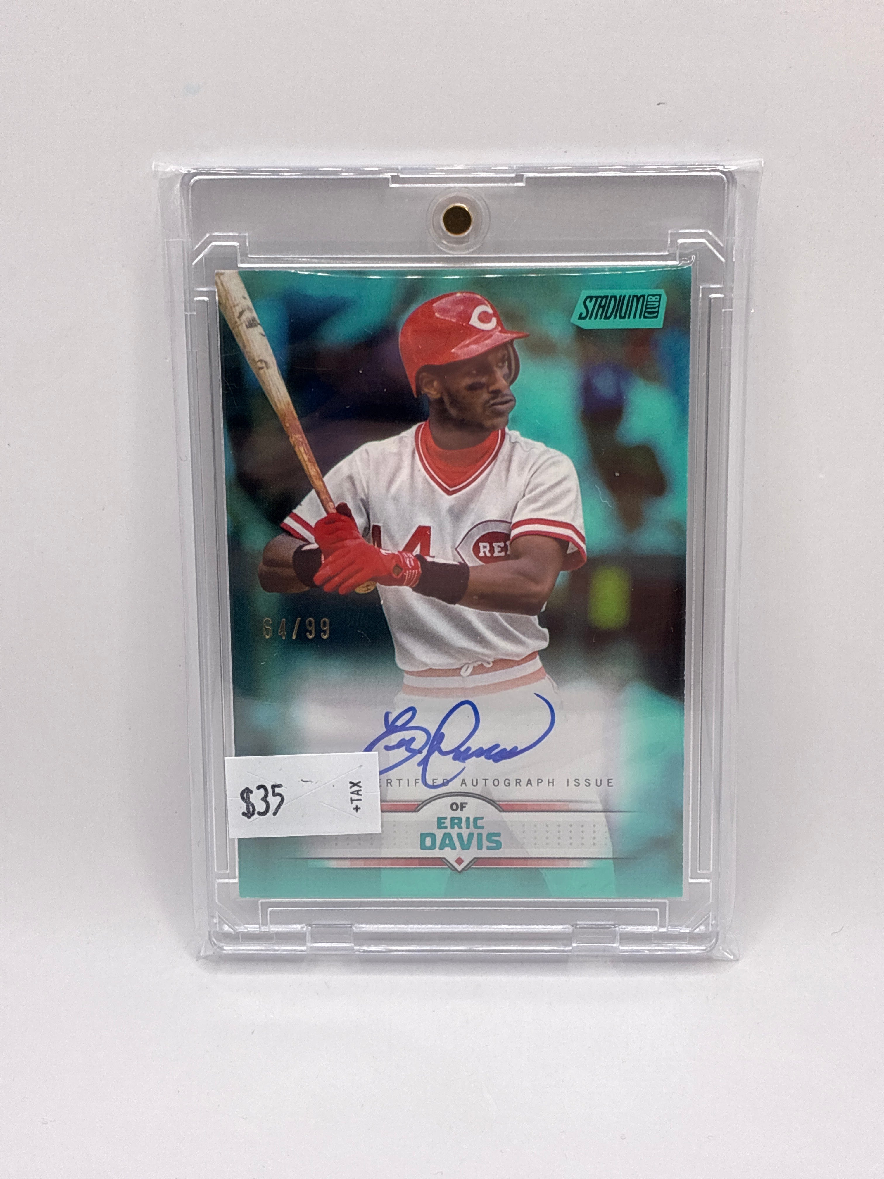 2025 Topps Stadium Club Eric Davis Auto 64/99