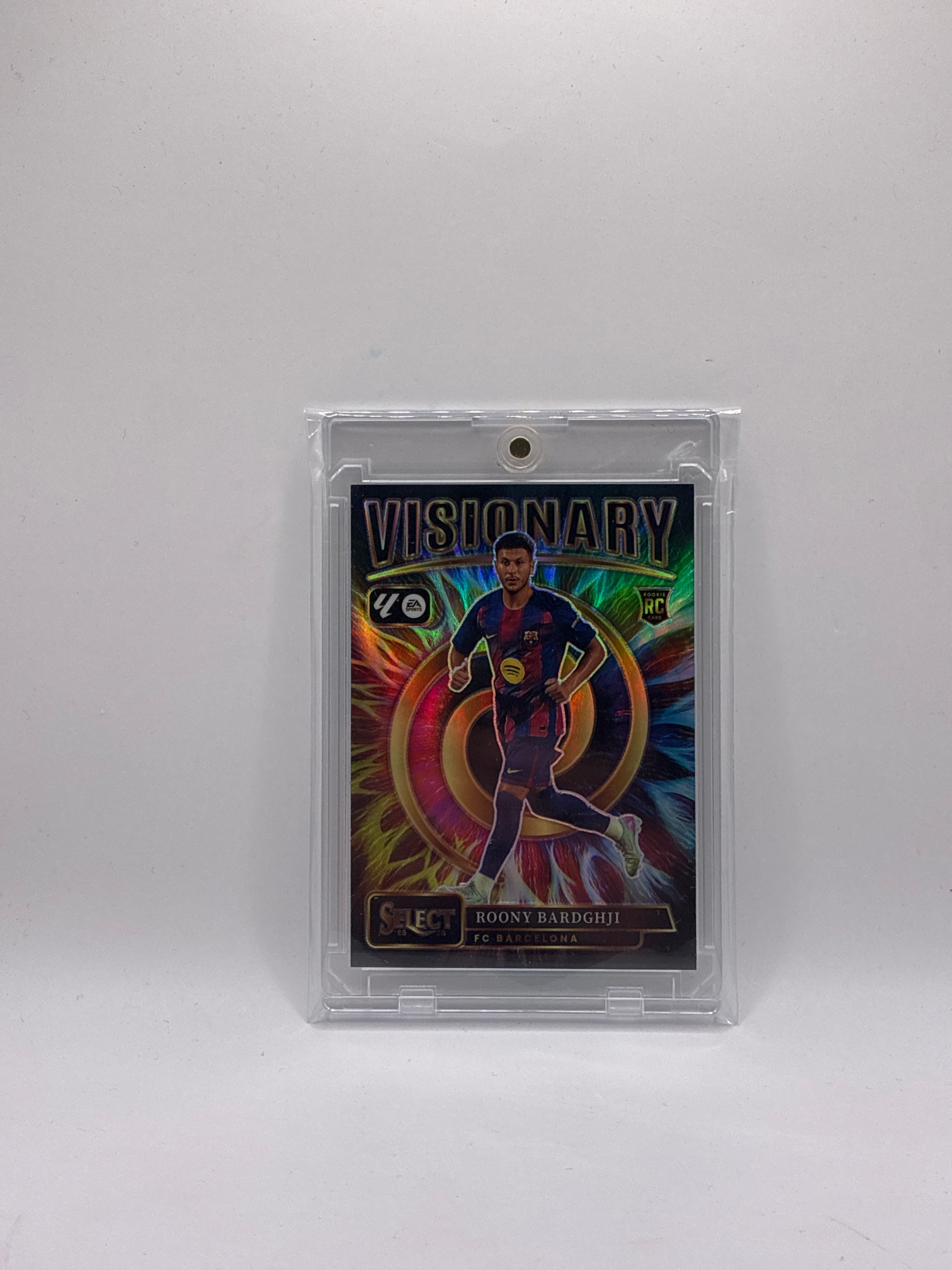 2025-26 Panini Select Laliga Barcelona Roony Bardghji Visionary