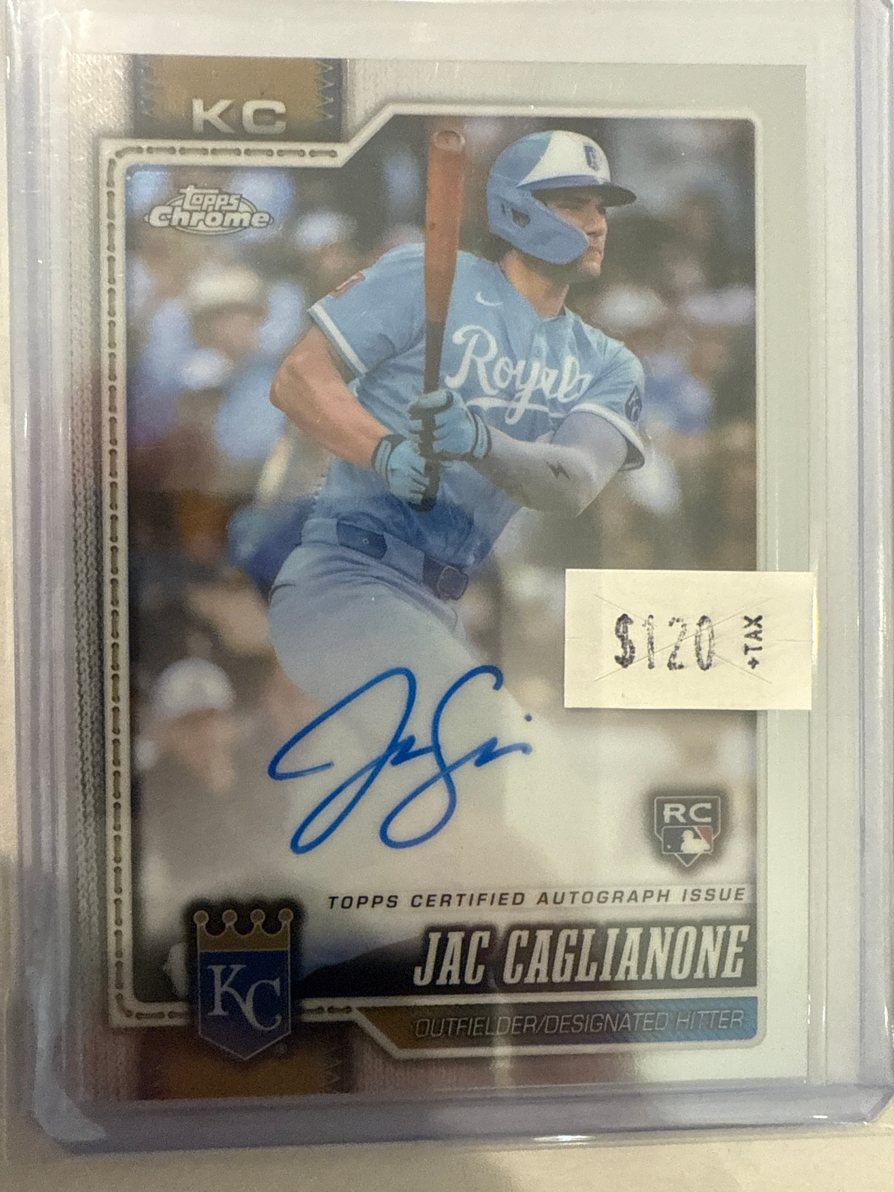 2026 Topps chrome Jac Caglianone