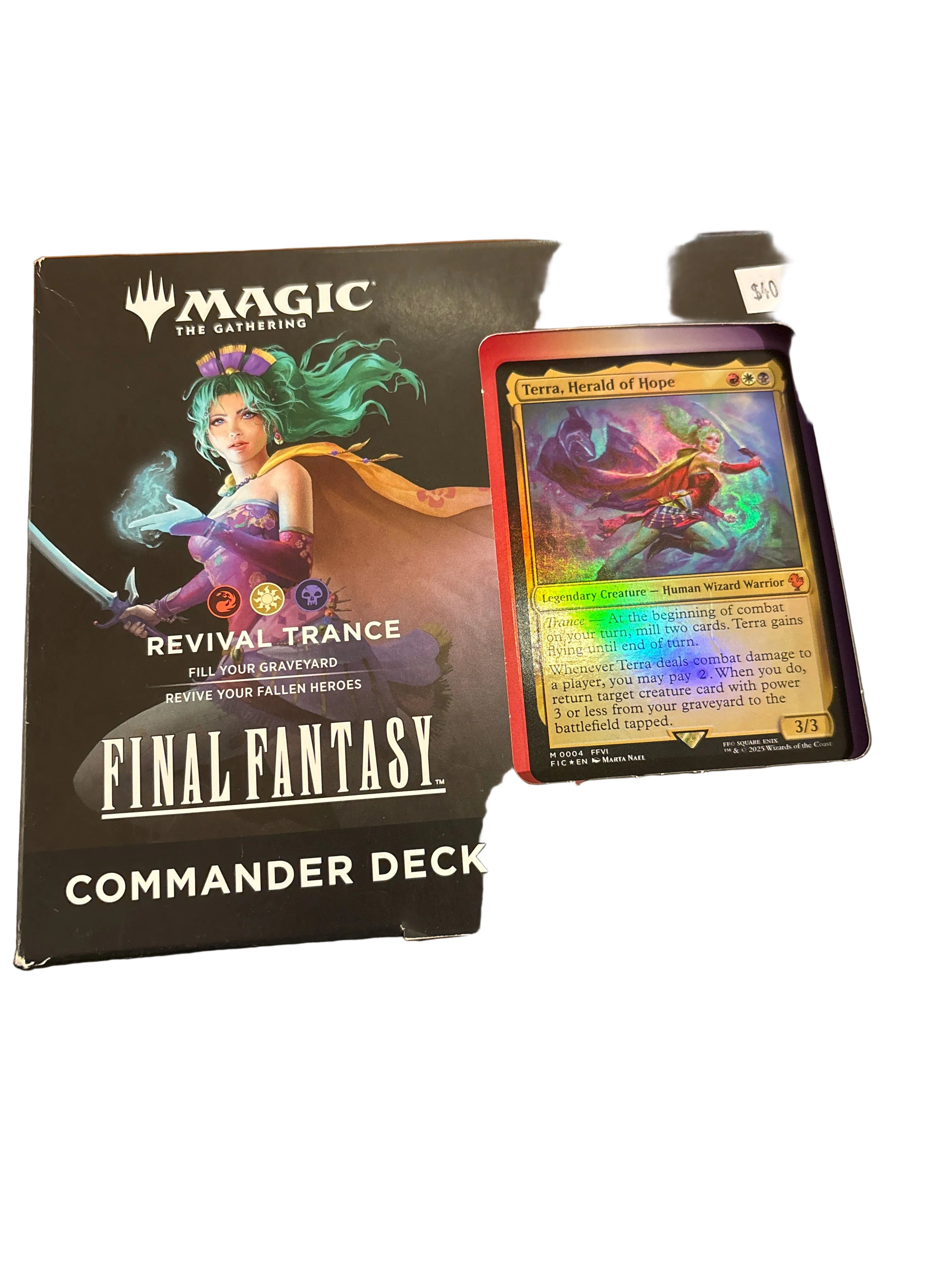 Magic the gathering, Final Fantasy commander deck ￼