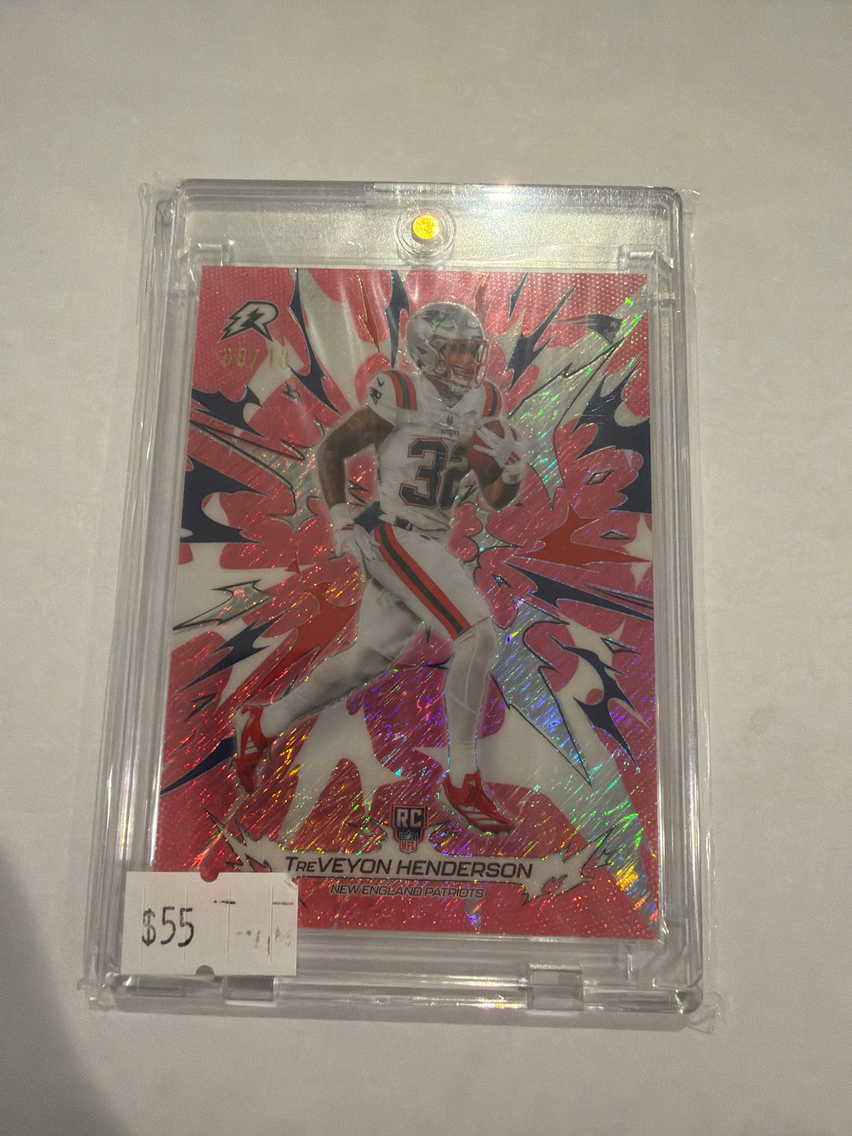 2026 Topps Resurgence Pink Shimmer  08/10 TreVeyon Henderson