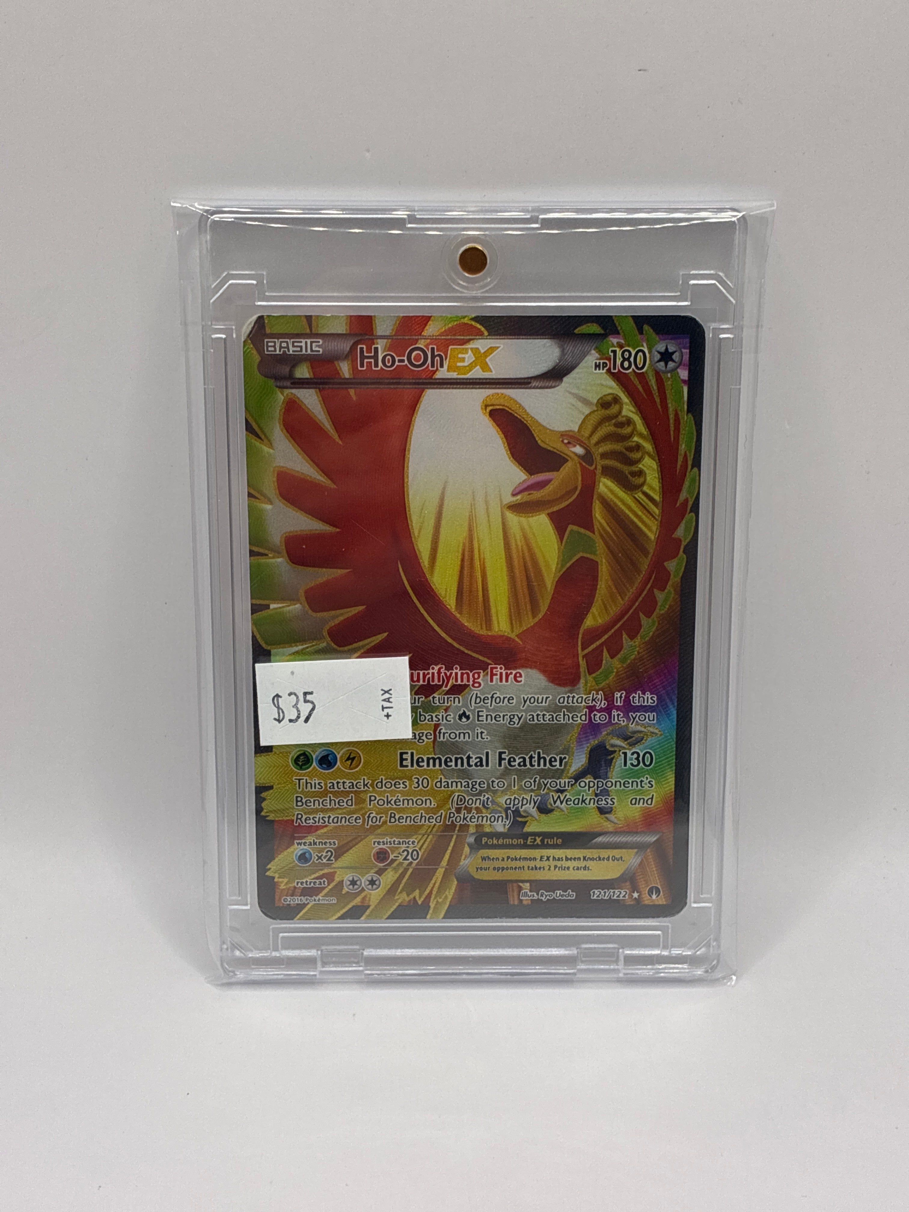 Ho-Oh EX (Full Art) 121/122 Breakpoint Holo