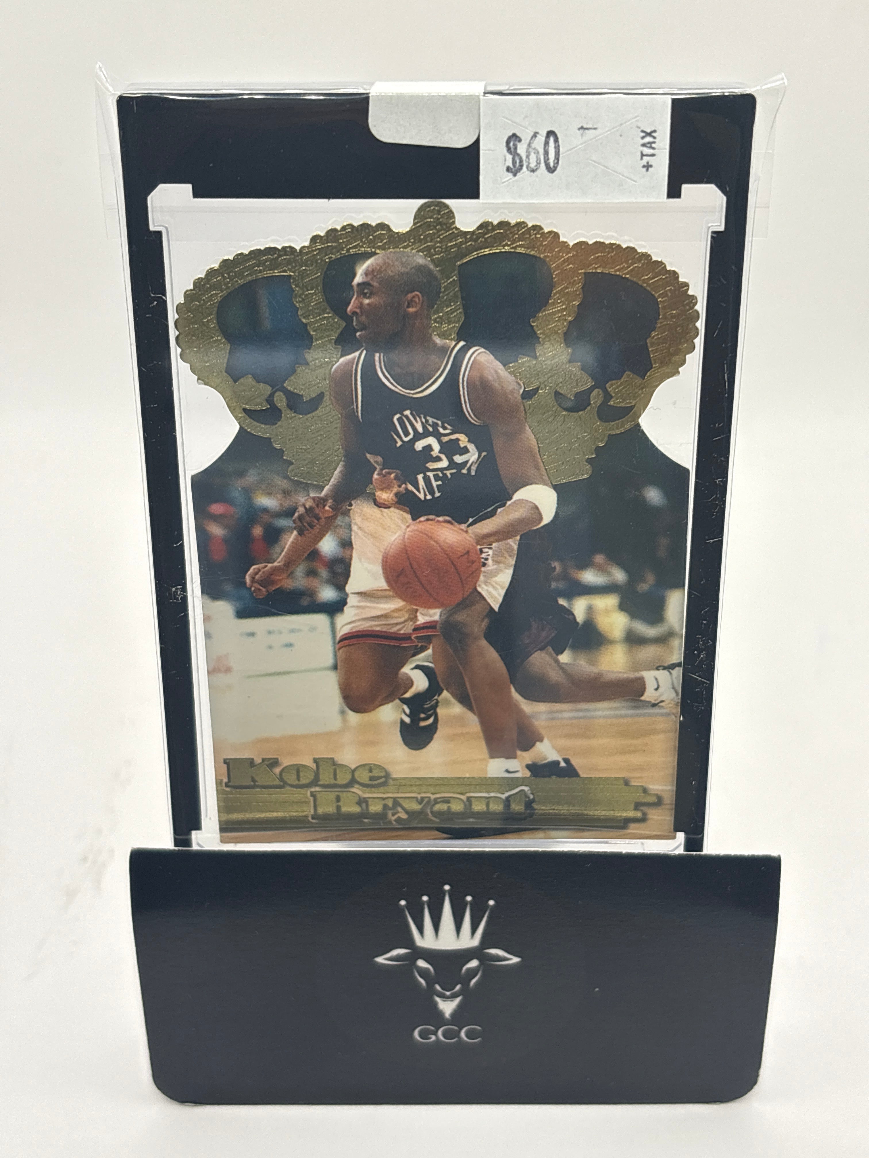 1996-97 Pacific Power Gold Crown Die-Cut Kobe Bryant #GC-3