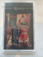 1996-97 fleer metal Michael Jordan metal shredders SGC 8