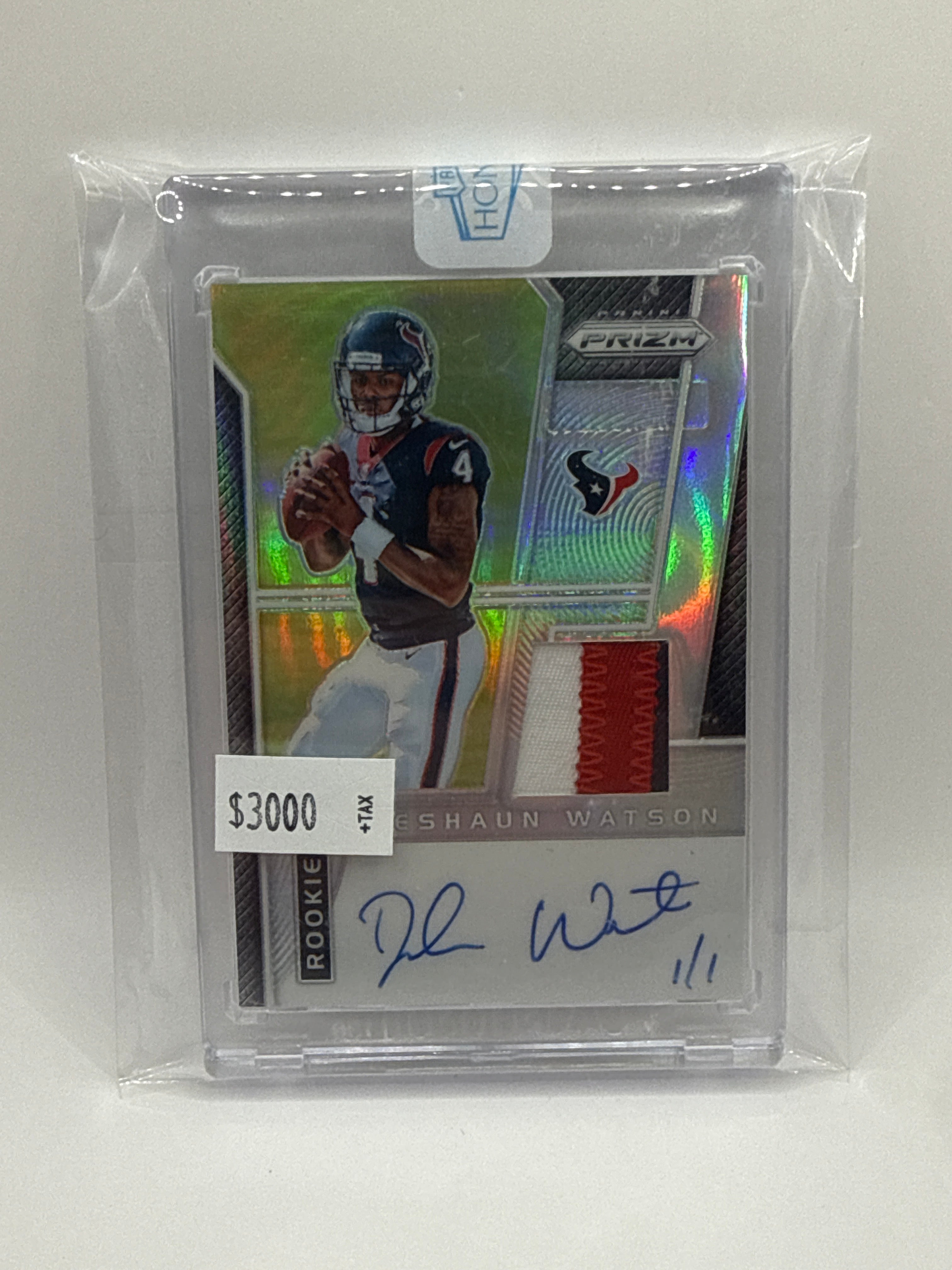 2017 Panini Prizm/Honors Deshaun Watson RPA Honors 1/1