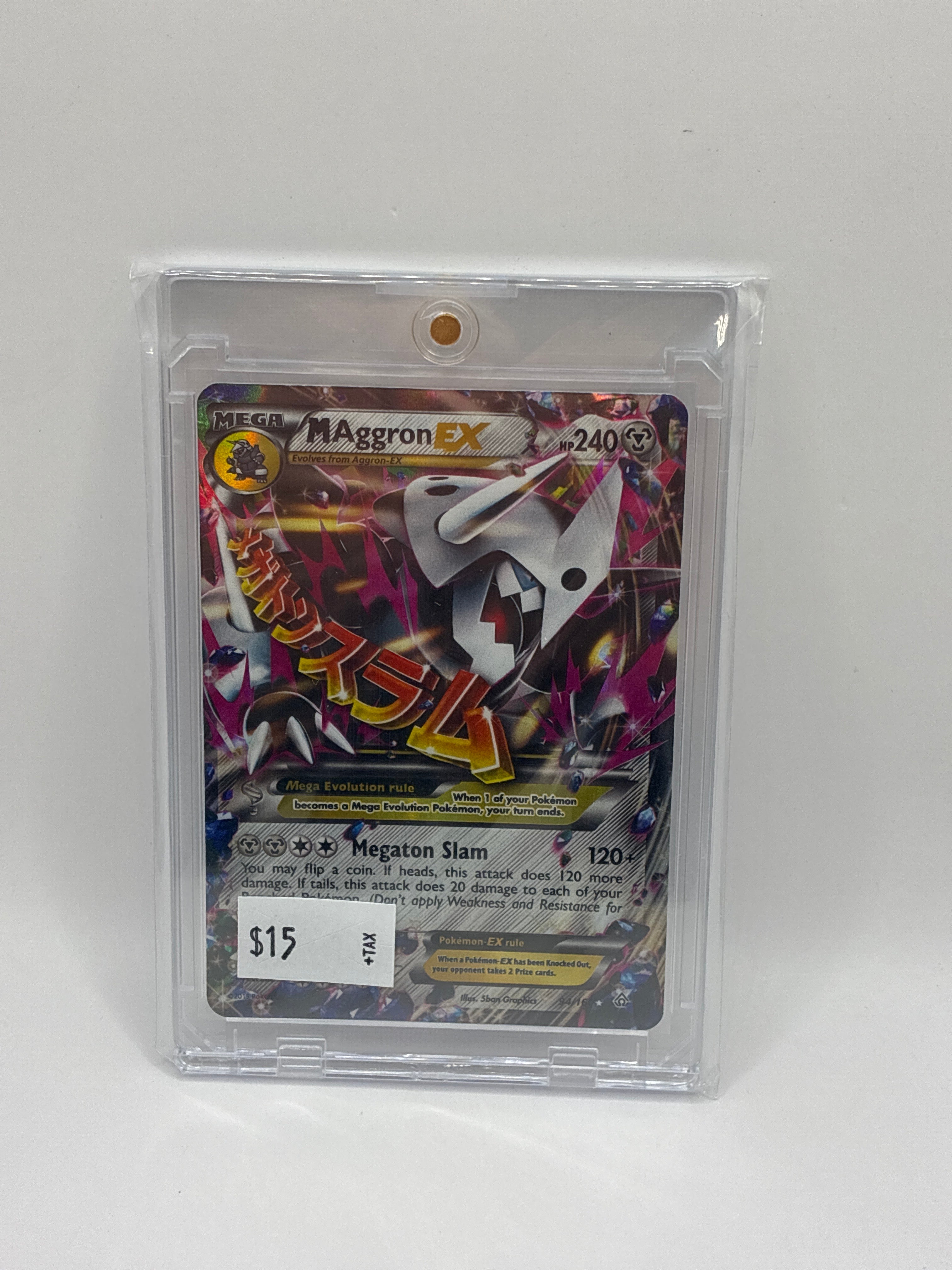 M Aggron EX 94/160 XY - Primal Clash Holo