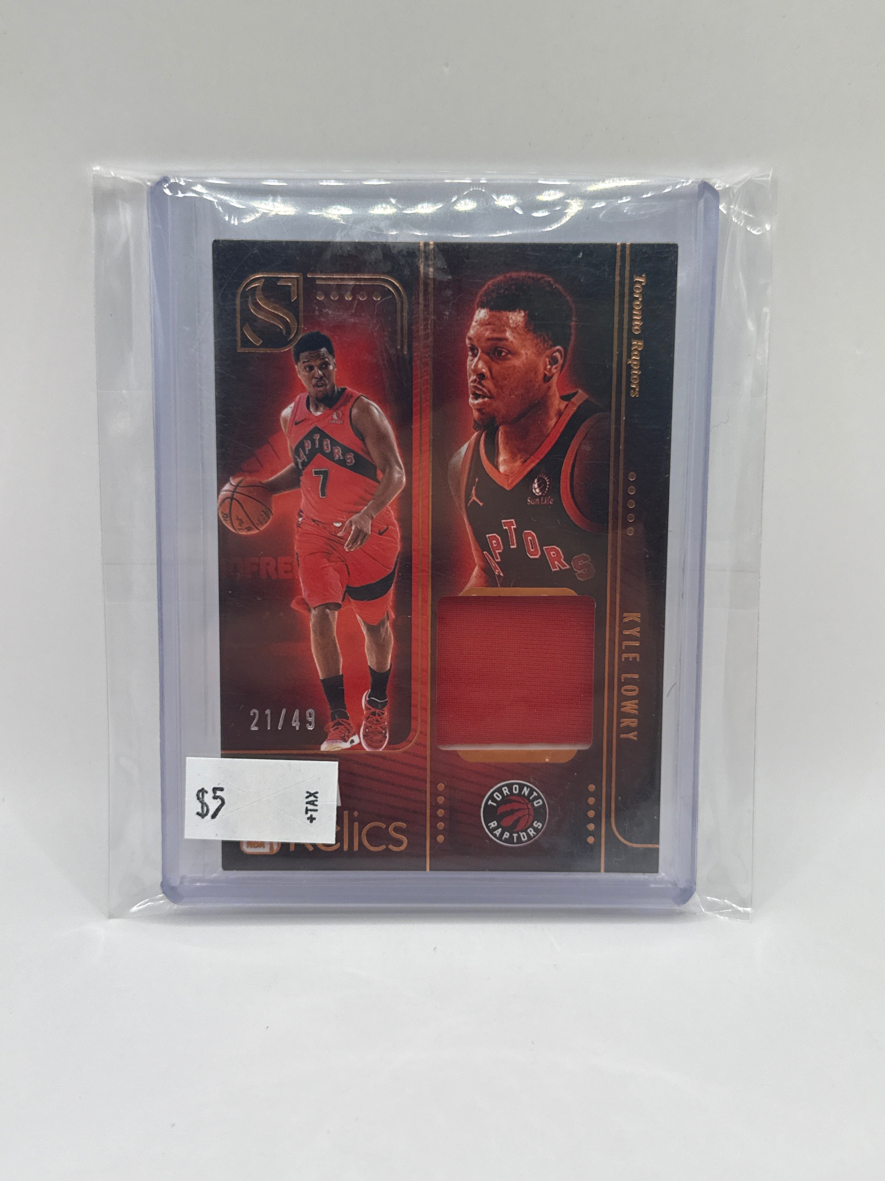 2025 Silhouette Kyle Lowry NBA Relics 21/49
