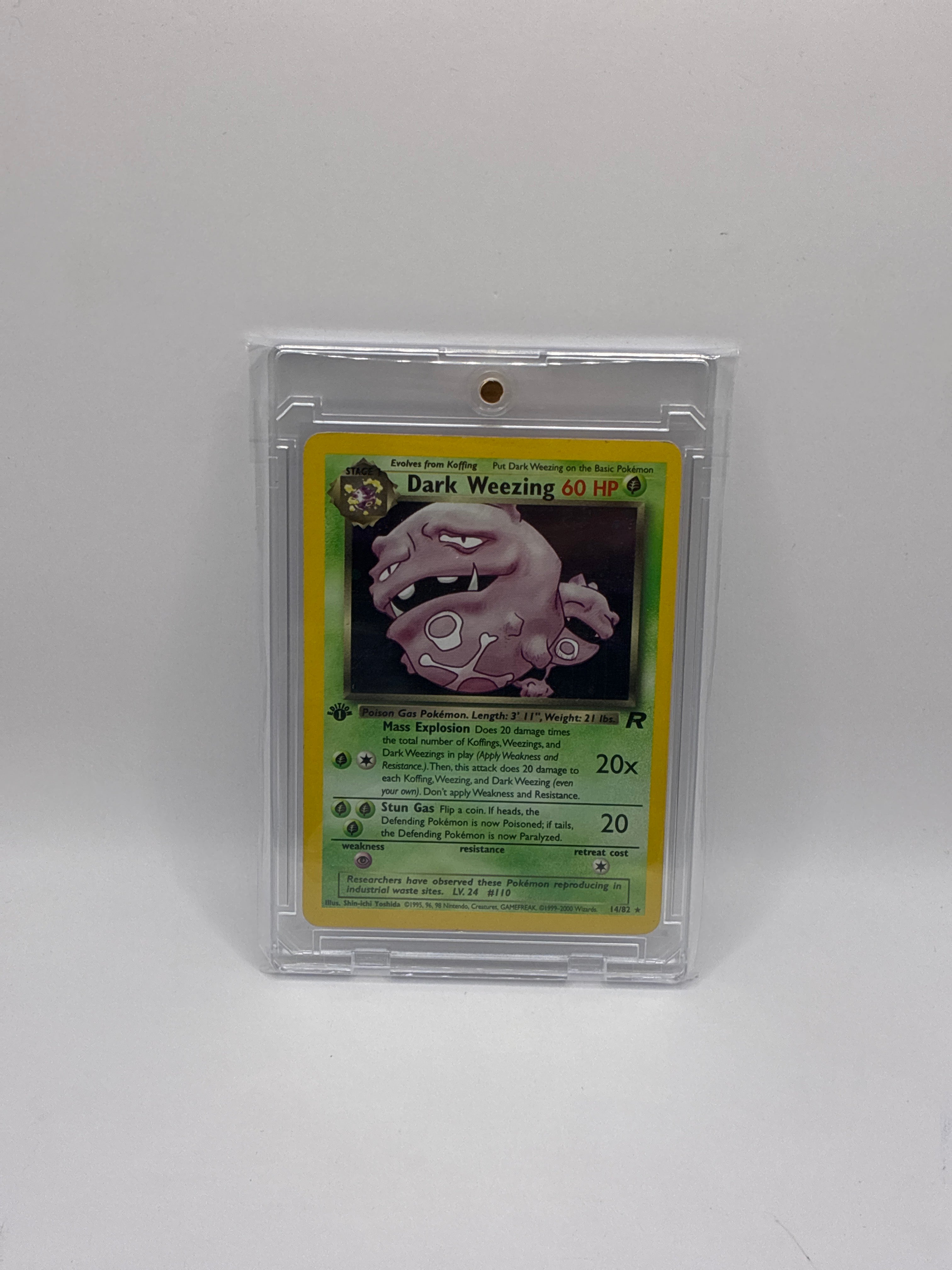 Dark Weezing 14/82 Team Rocket Holo