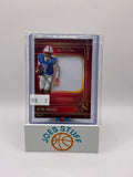 2025 Panini Silhouette Kevin Jennings Red 10/10 Jersey Patch