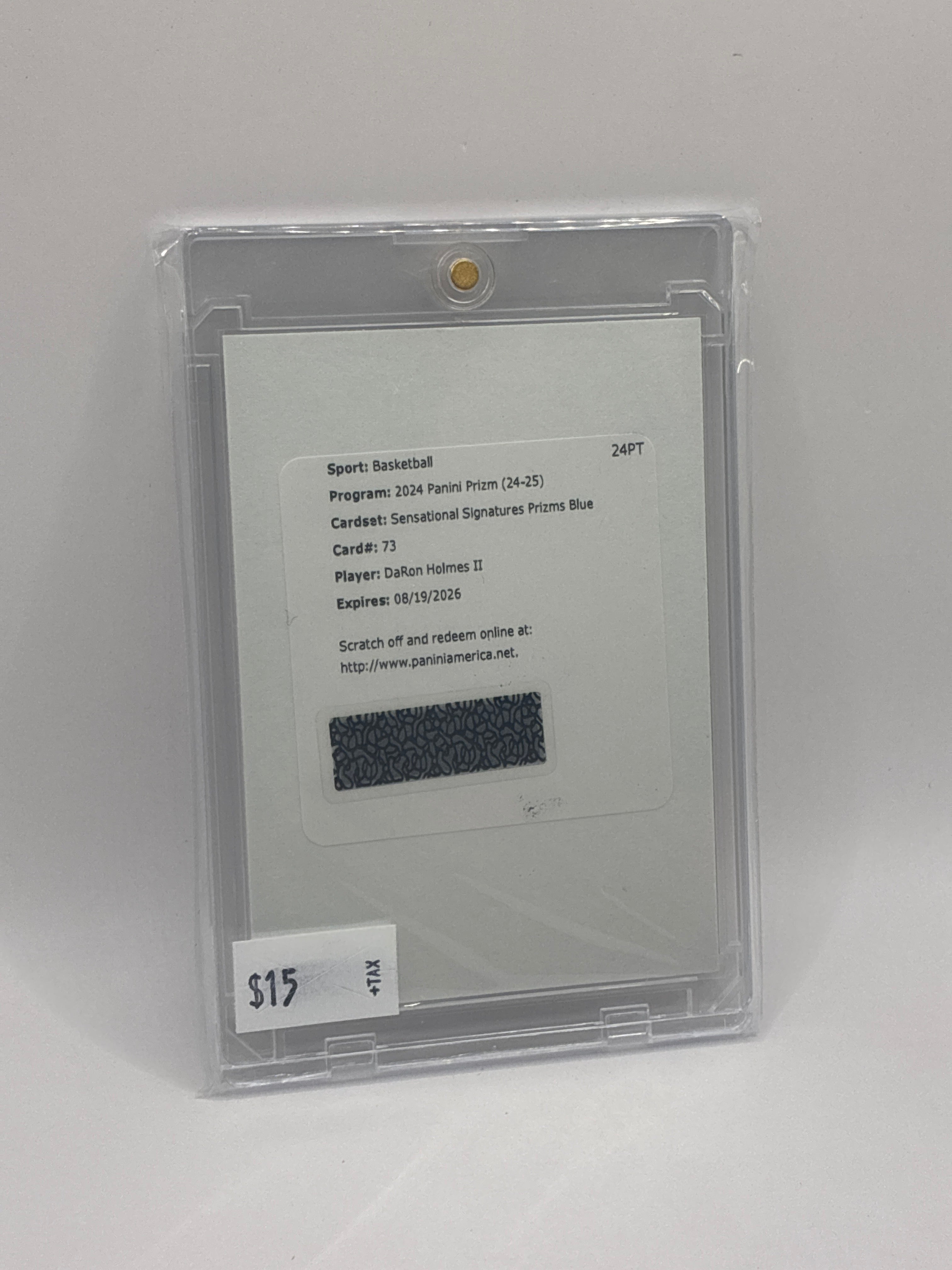 2024 Panini Prizm Sensation Signatures Prizms Blue