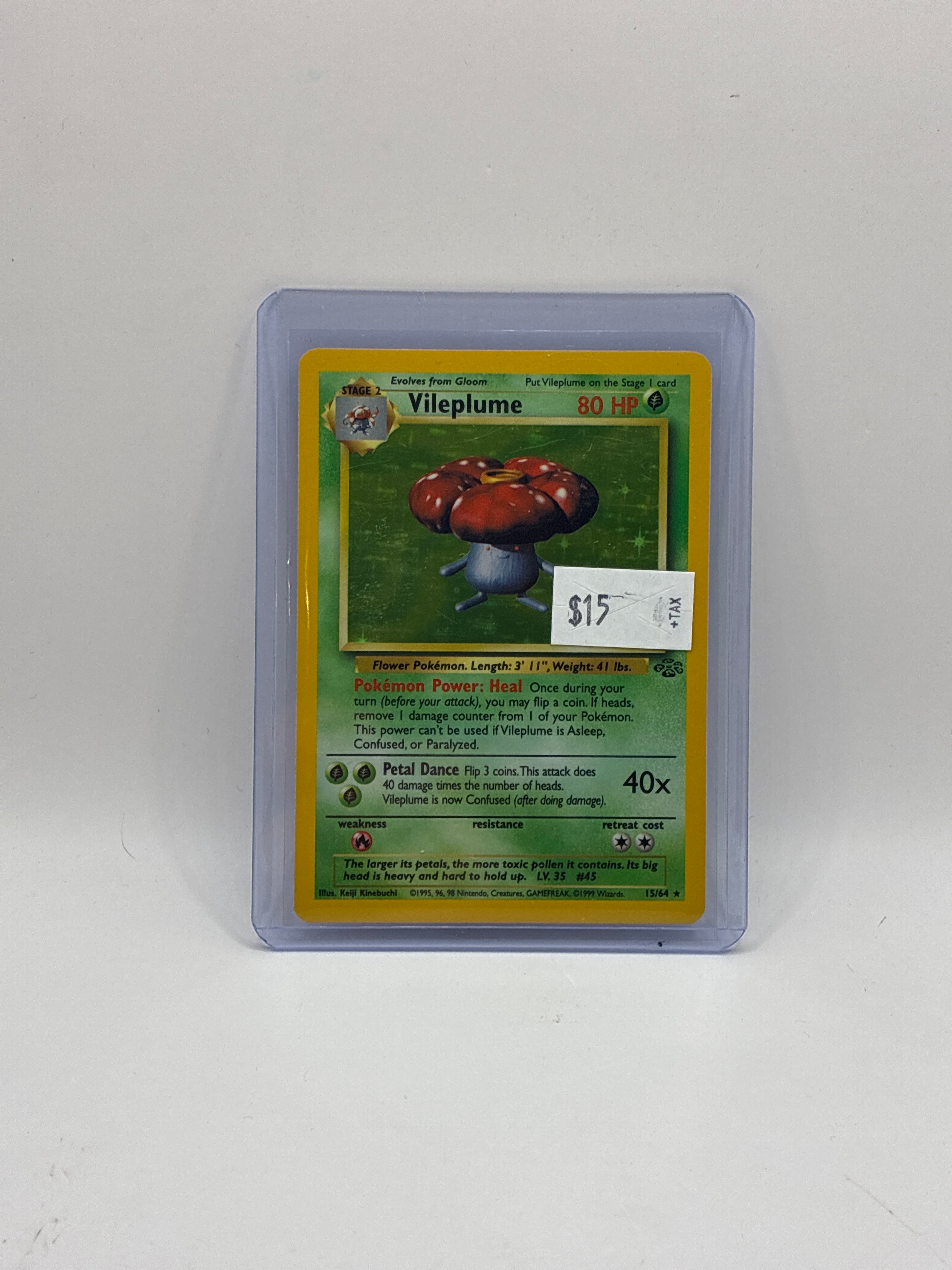 Vileplume 15/64 Jungle Holo