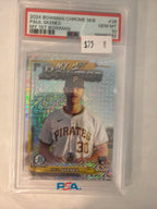 2024 bowman chrome M/B Paul Skenes My first Bowman PSA10