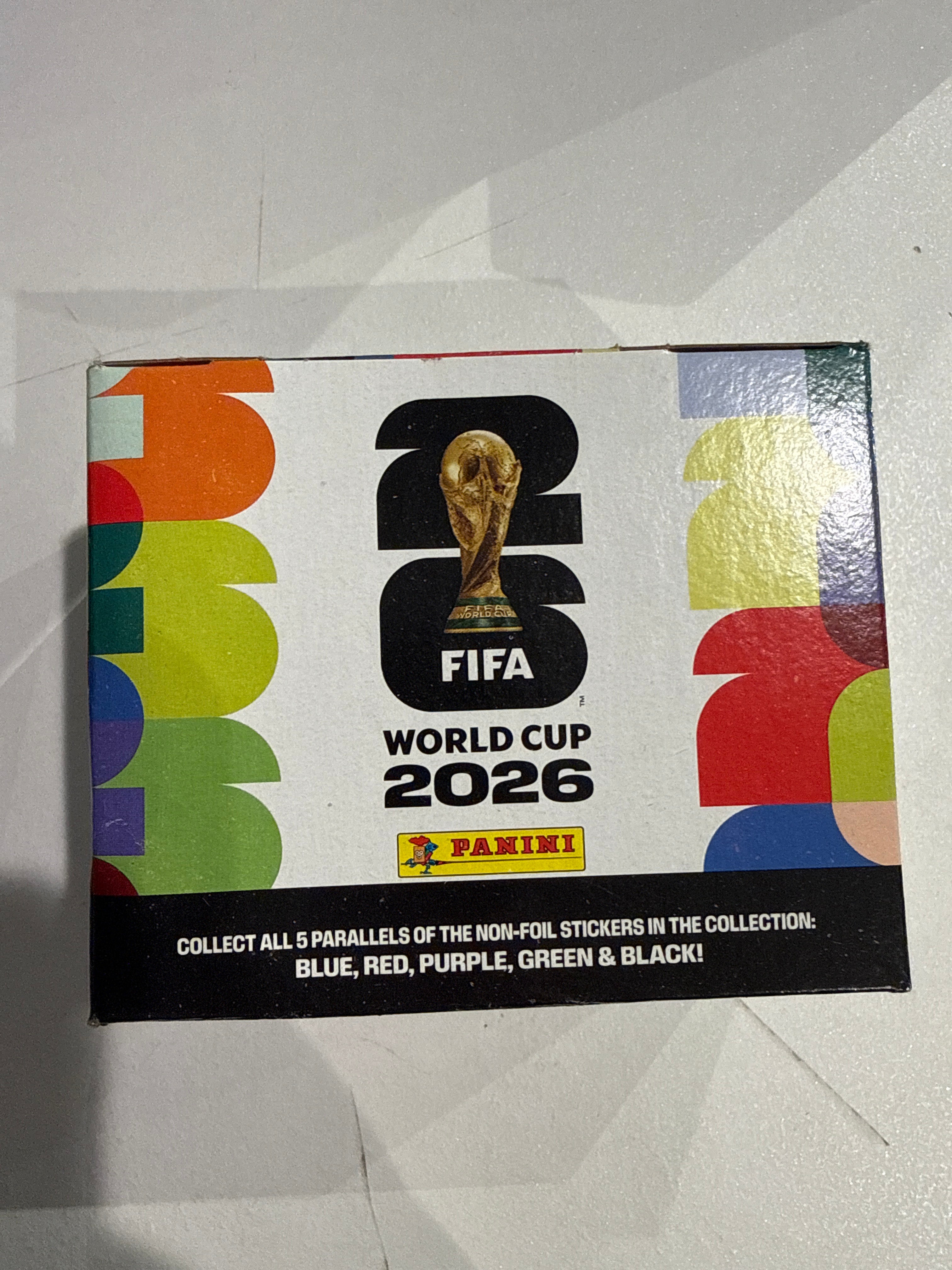 2026 World Cup Sticker Pack Booster Box
