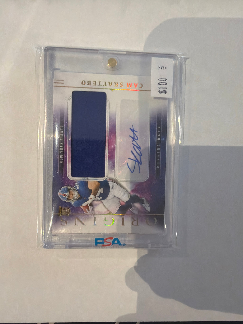 2025 origins Cam Skattebo auto patch