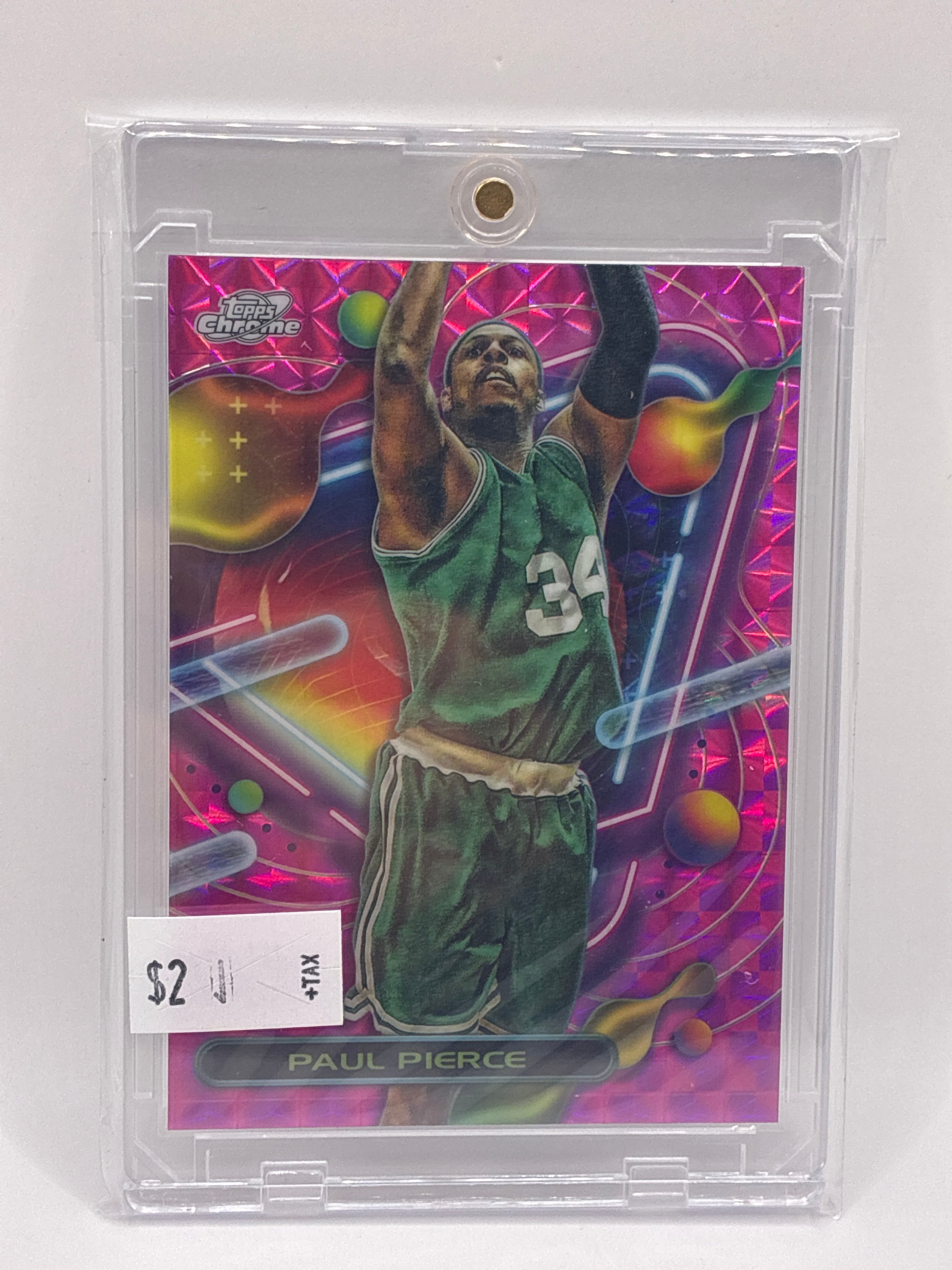 2024 Topps Chrome Paul Pierce Purple Geometric