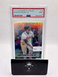 2019 Bowman Platinum Ronald Acuña Jr. Post-Swing PSA 9