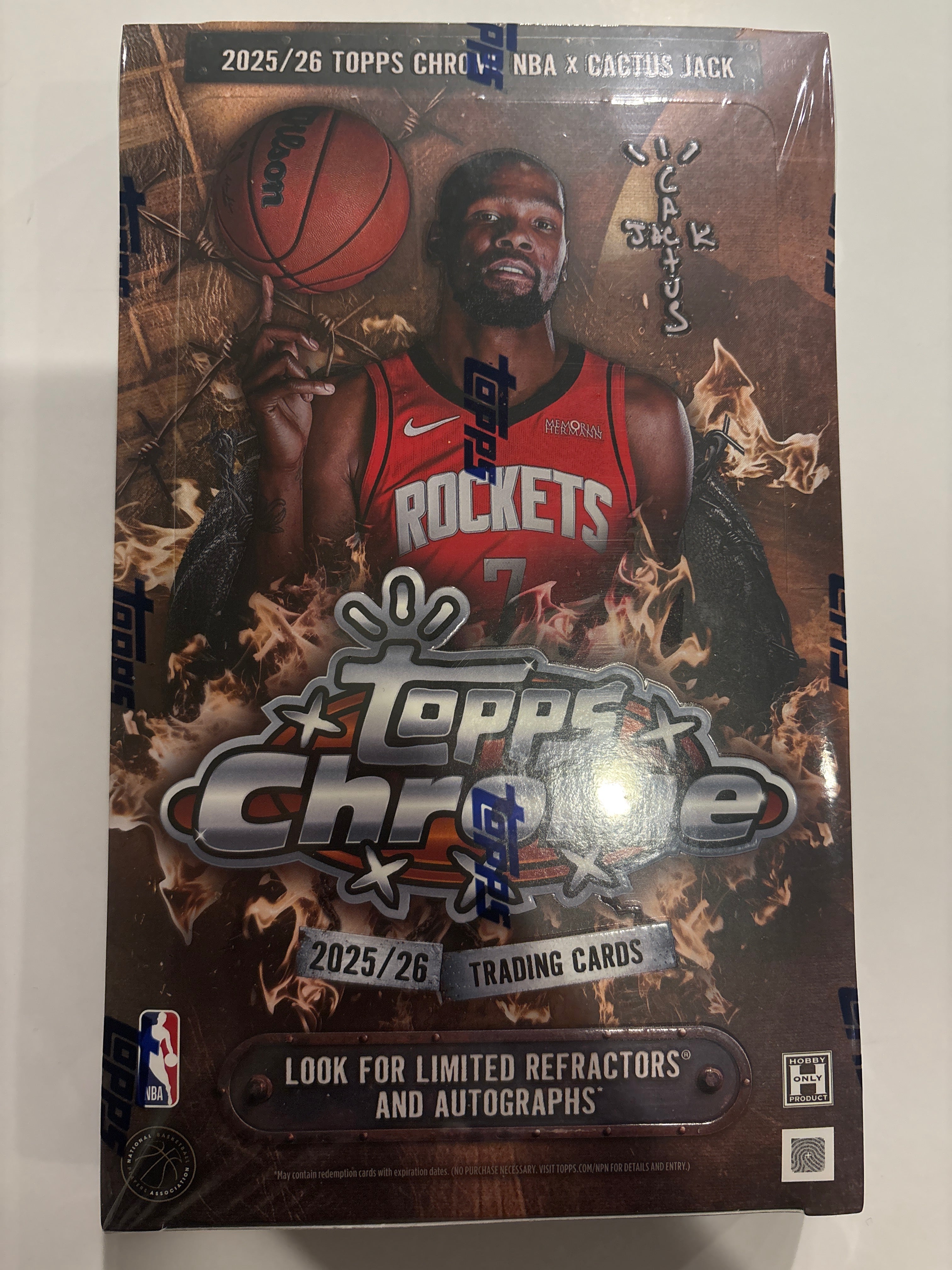 2025/26 Topps Chrome Basketball Hobby Box