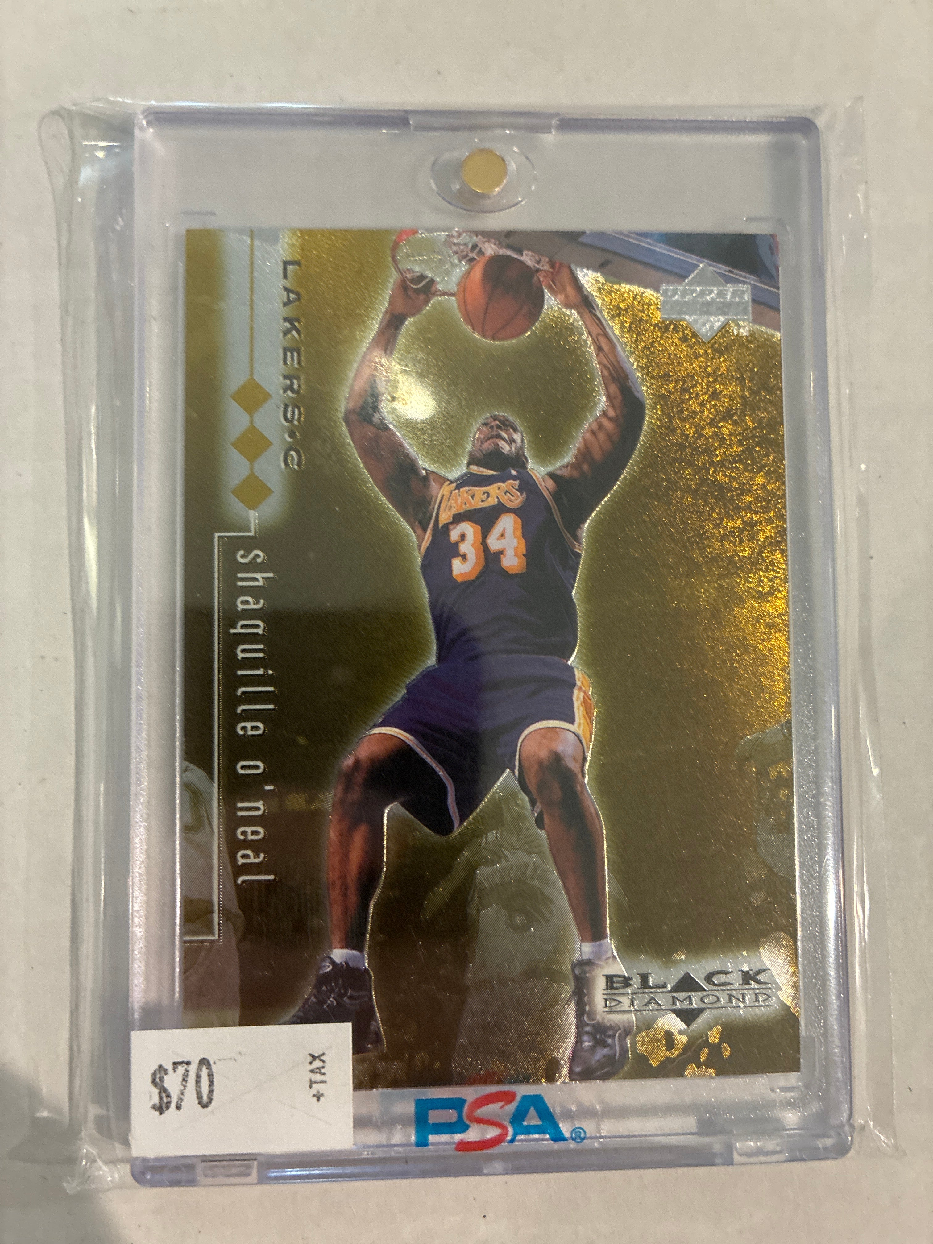 1999 Upper Deck Shaquille O’Neal Yellow 0636/1500 #45
