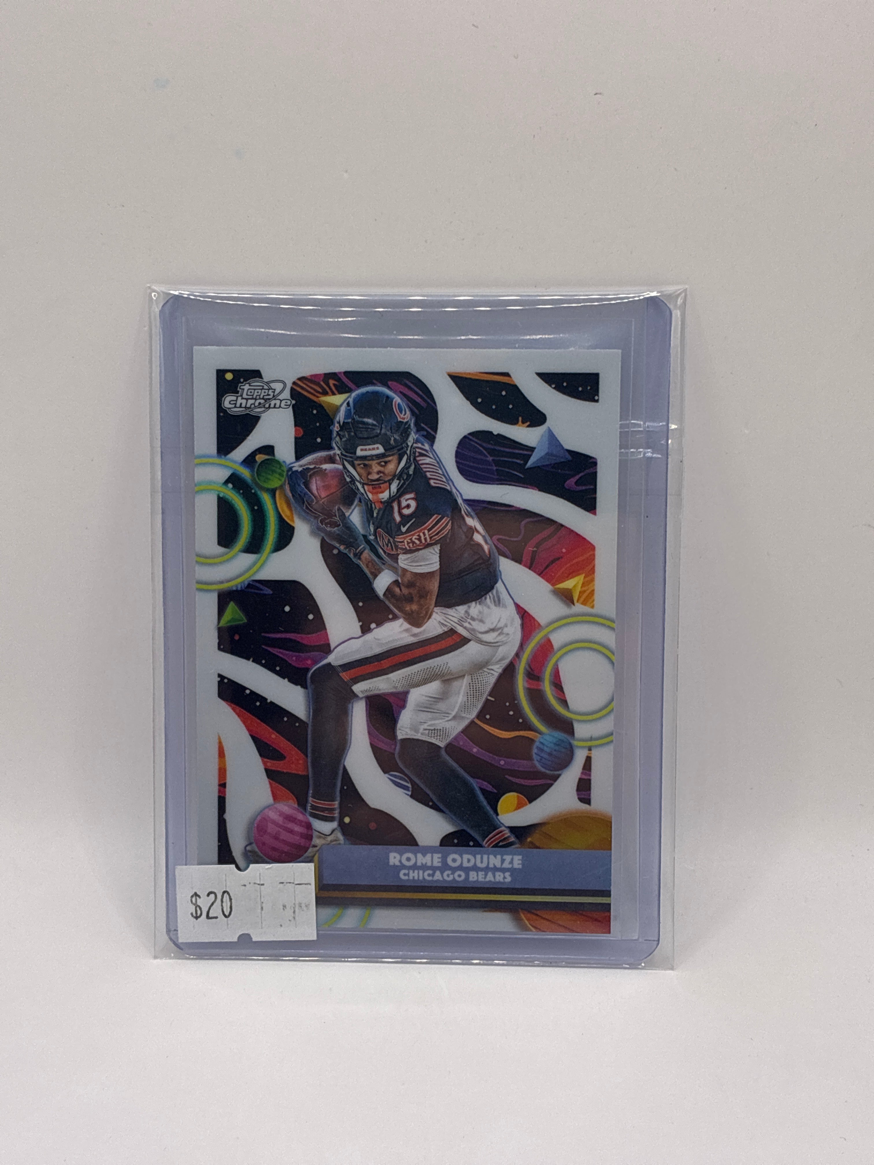 2025 Topps Cosmic Chrome Rome Odunze #18