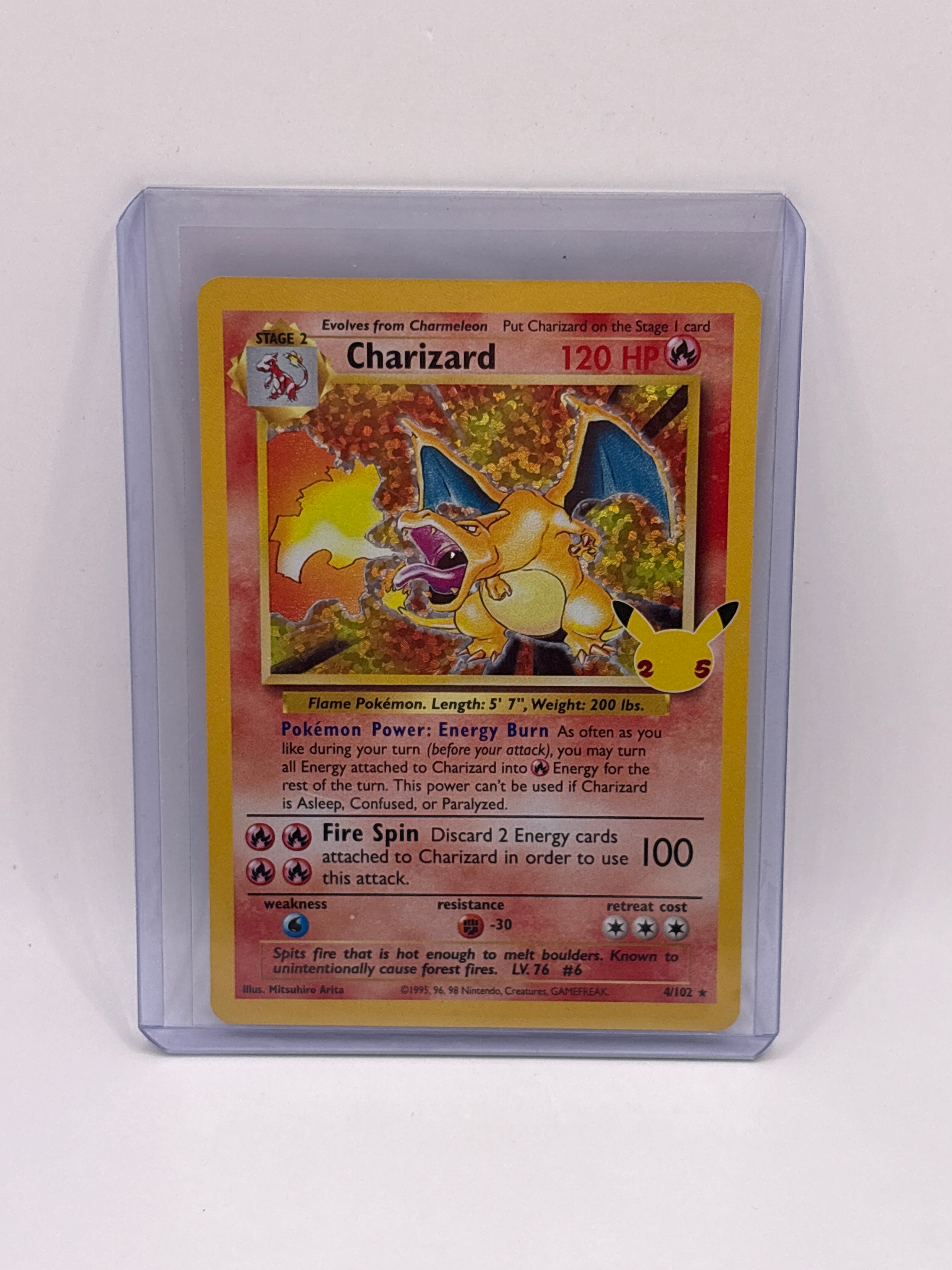 Charizard 4/102 25th Celebration